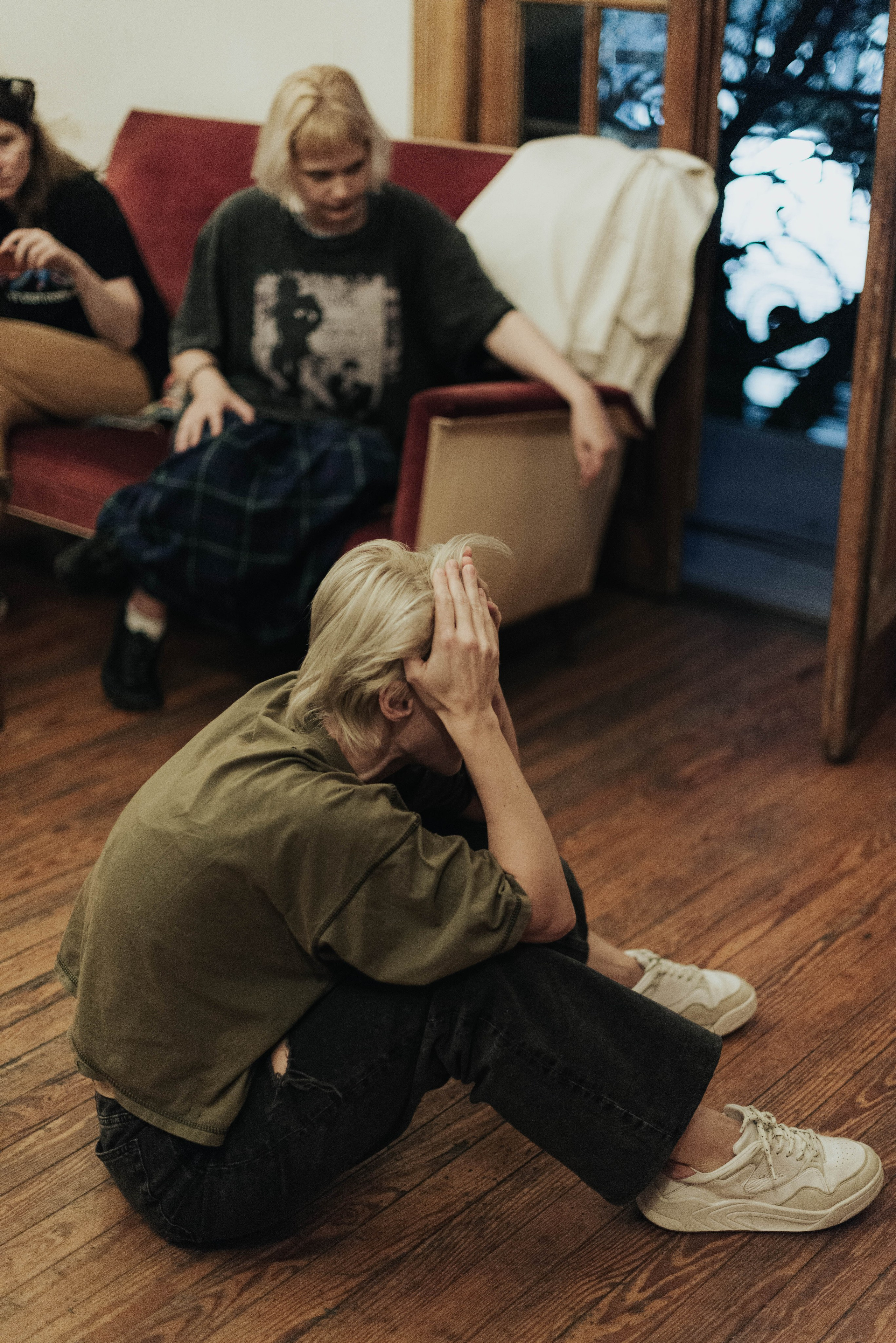 Репетиция @ojoteatro. Photographer @elmirkami in the city of Buenos Aires