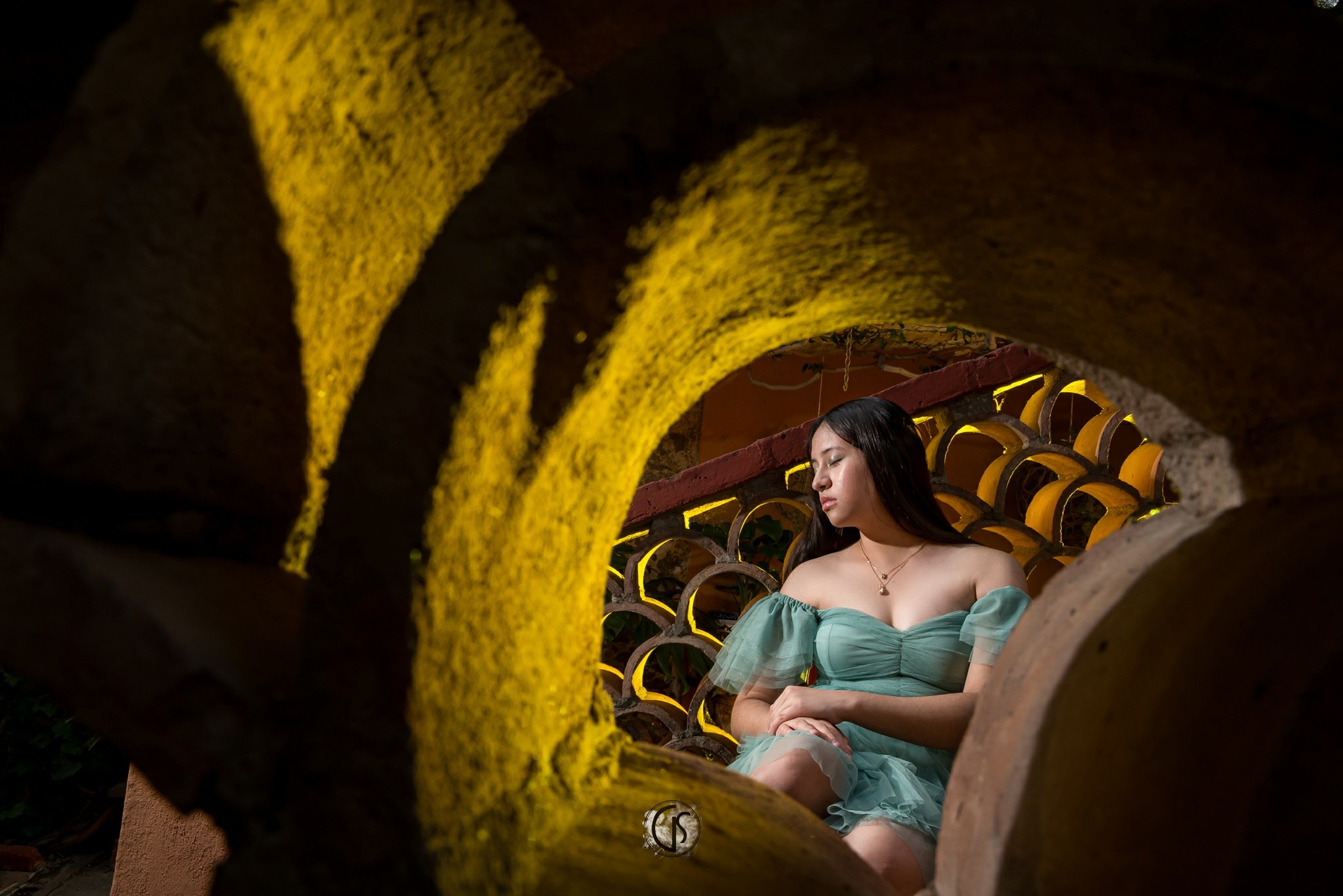 Fotografía de quinceañera