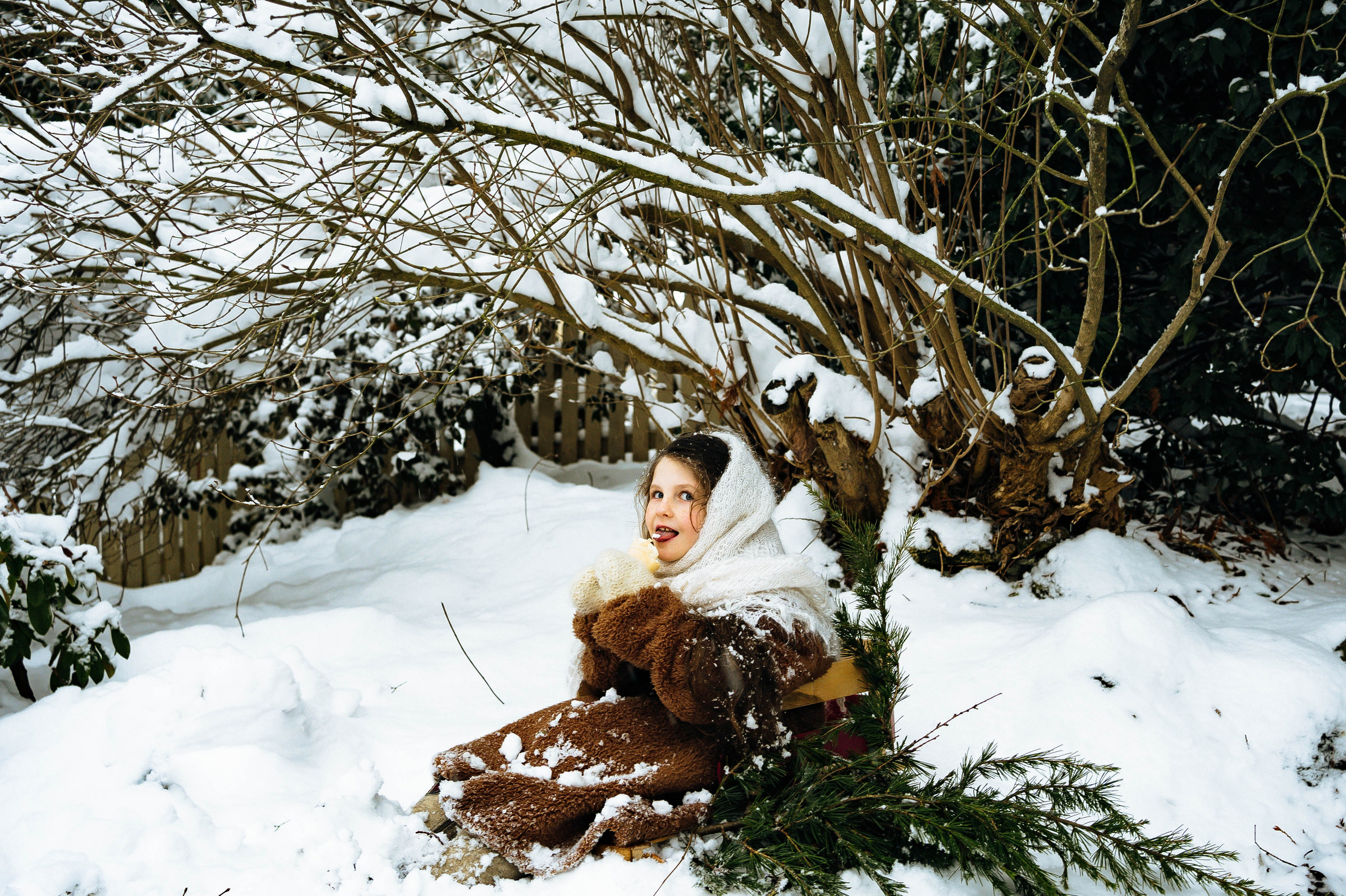 Snow in Vancouver. Photographer Lana