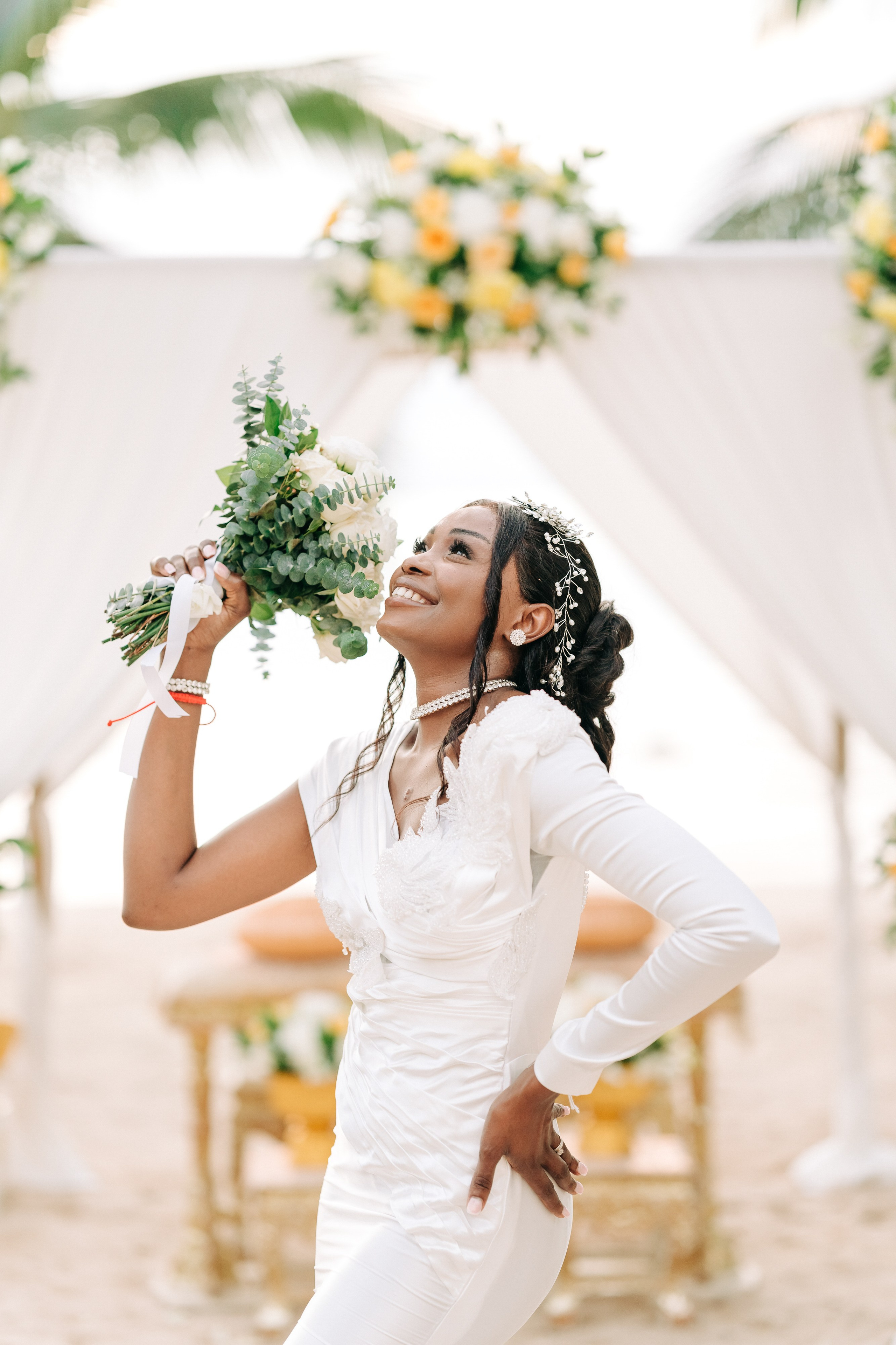 Sacred Buddhist Wedding Ceremony on Koh Samui Beach