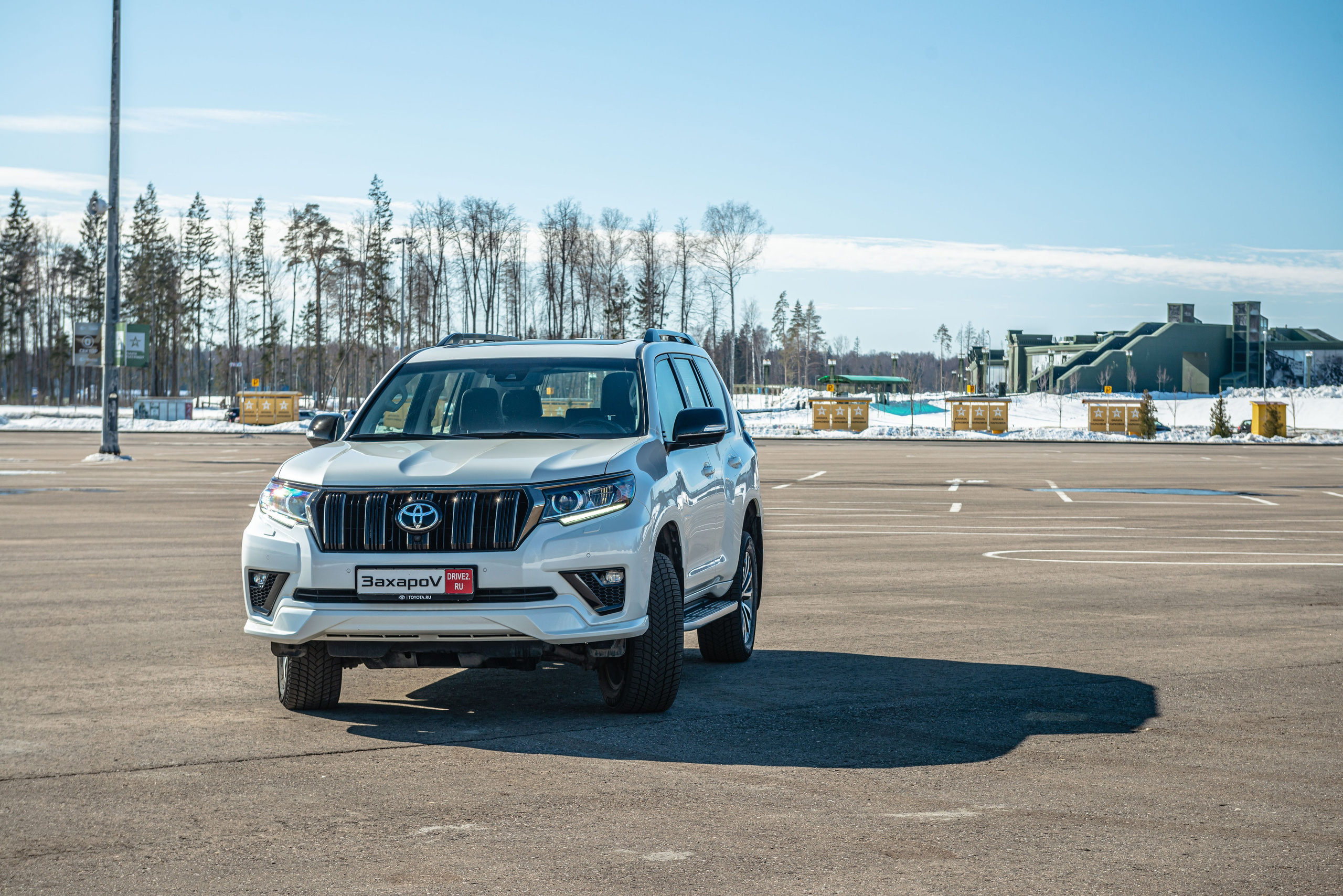 Автомобильная фотосъемка Toyota Prado 2022. PHOTOGRAPHER QUINTANA ROO