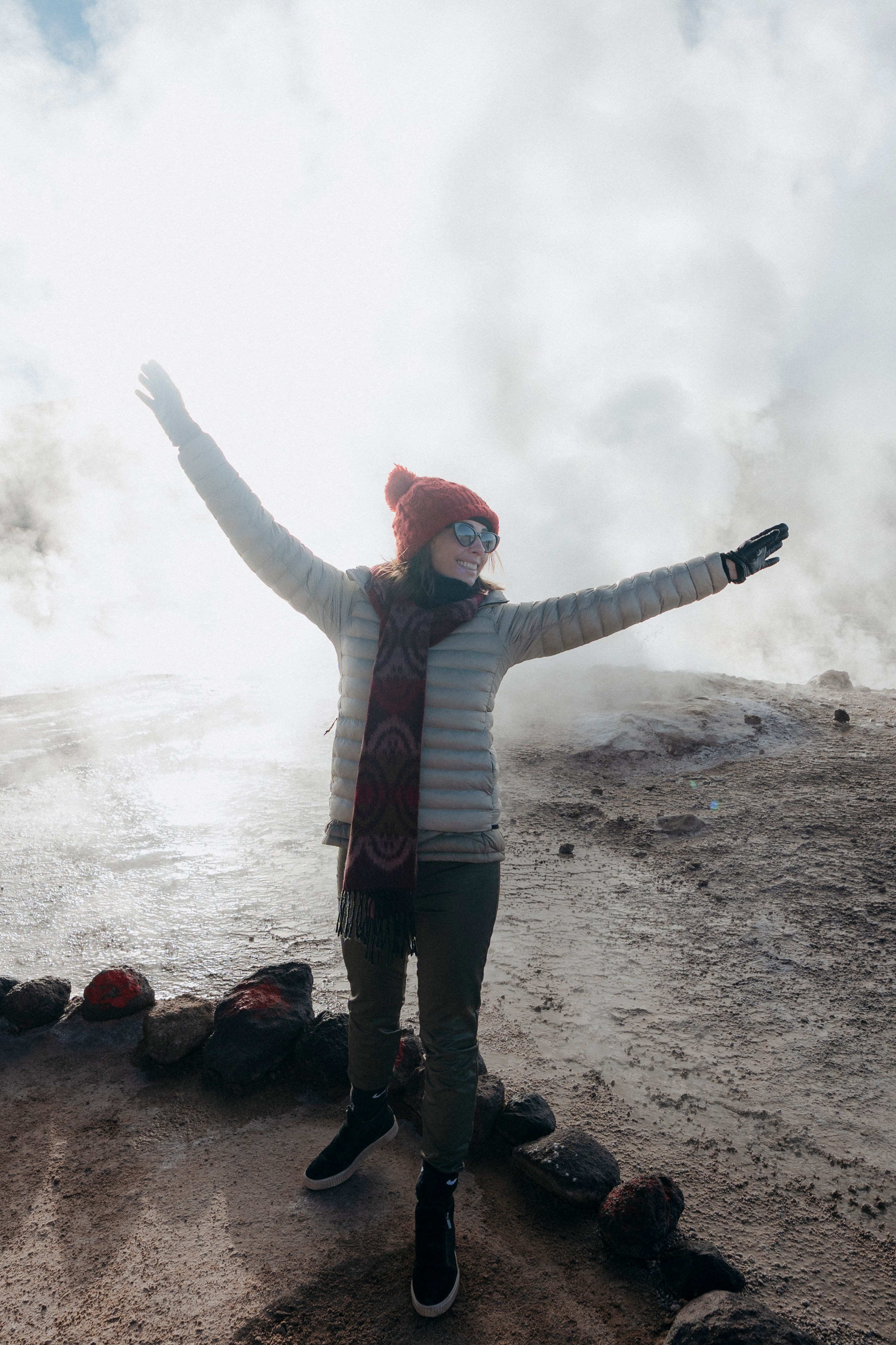 Cobertura de passeio — Geyser el Tatio. Fotógrafo em San Pedro de Atacama
