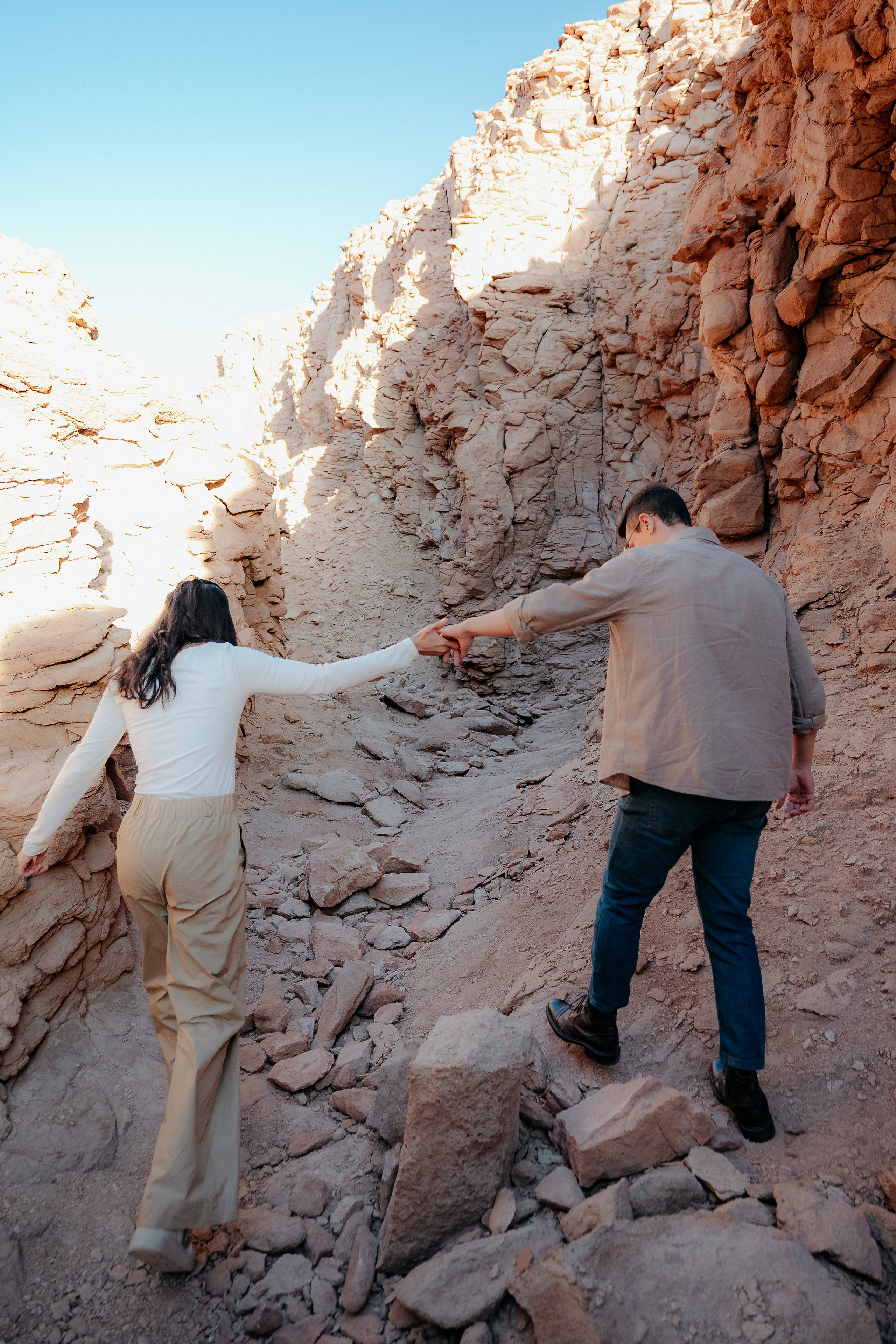 Vale dos Cogumelos — Sessão casual. Fotógrafo em San Pedro de Atacama