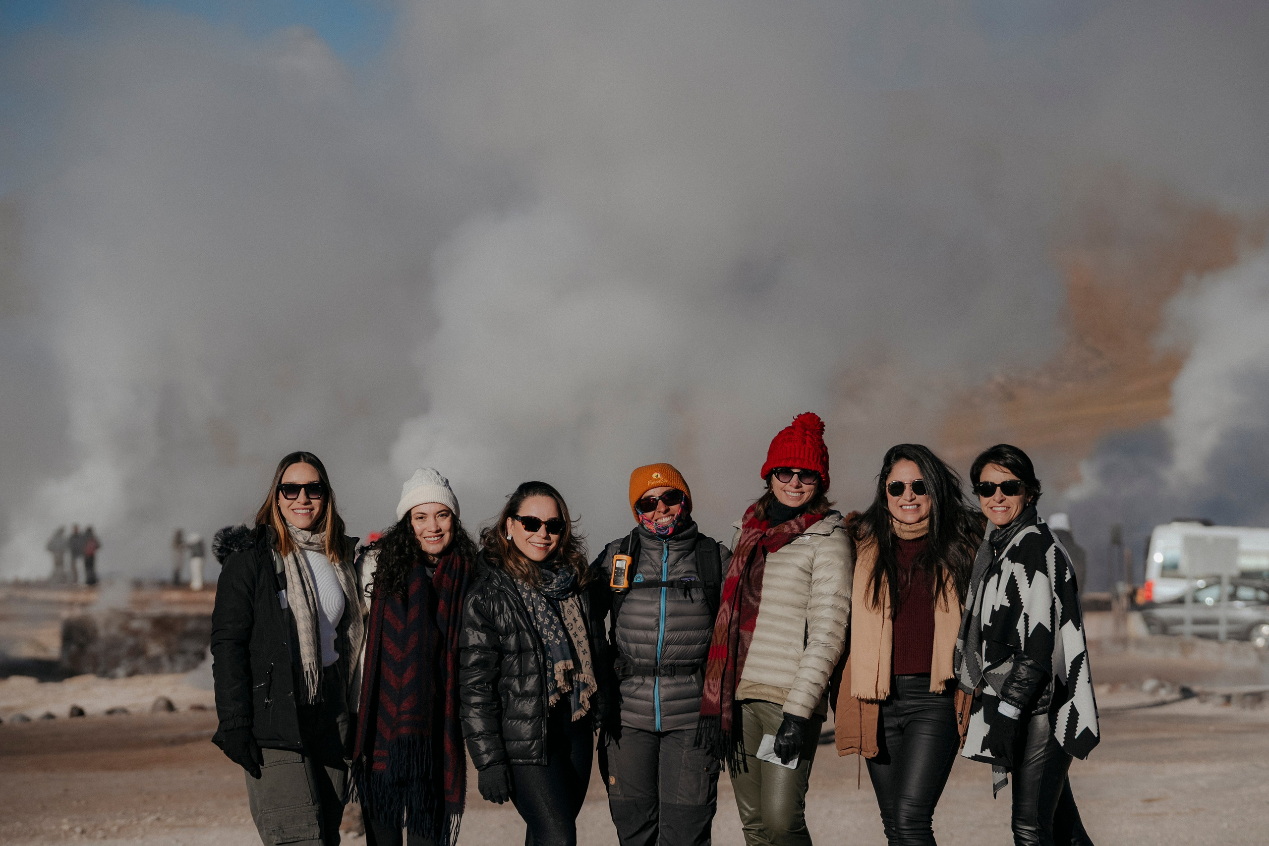 Cobertura de passeio — Geyser el Tatio. Fotógrafo em San Pedro de Atacama