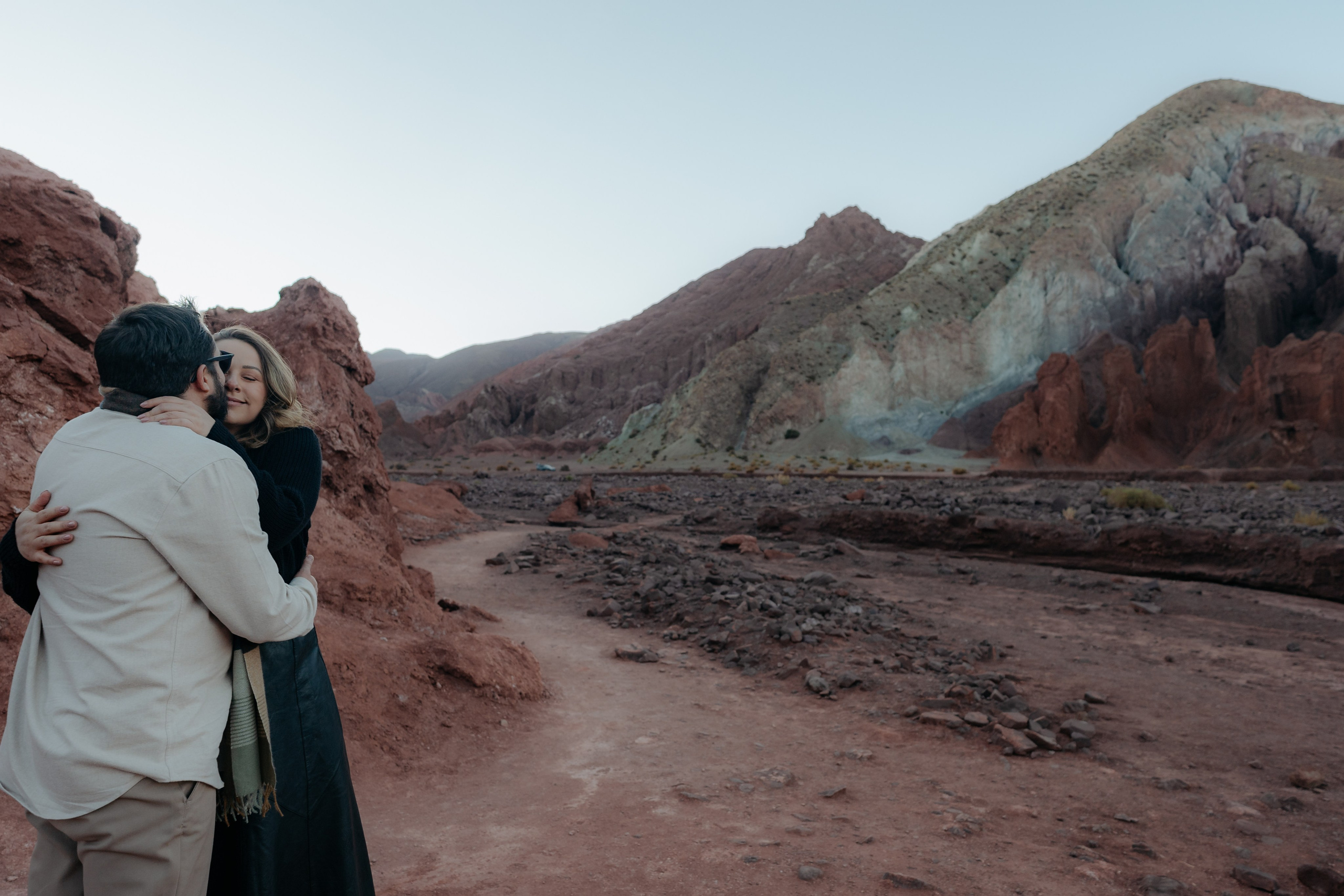 Vale do Arcoíris — Ensaio casual. Fotógrafo em San Pedro de Atacama
