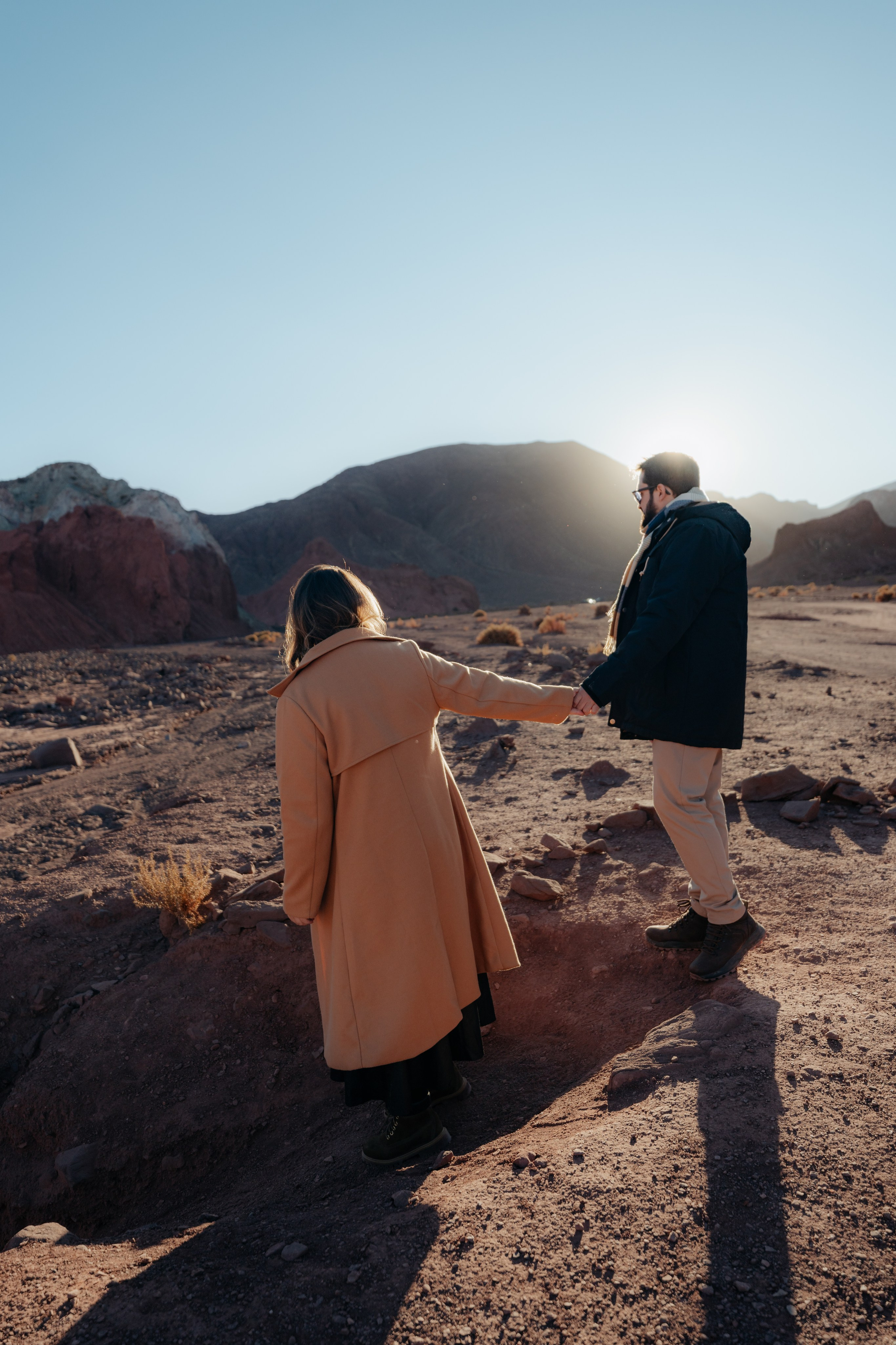 Vale do Arcoíris — Ensaio casual. Fotógrafo em San Pedro de Atacama