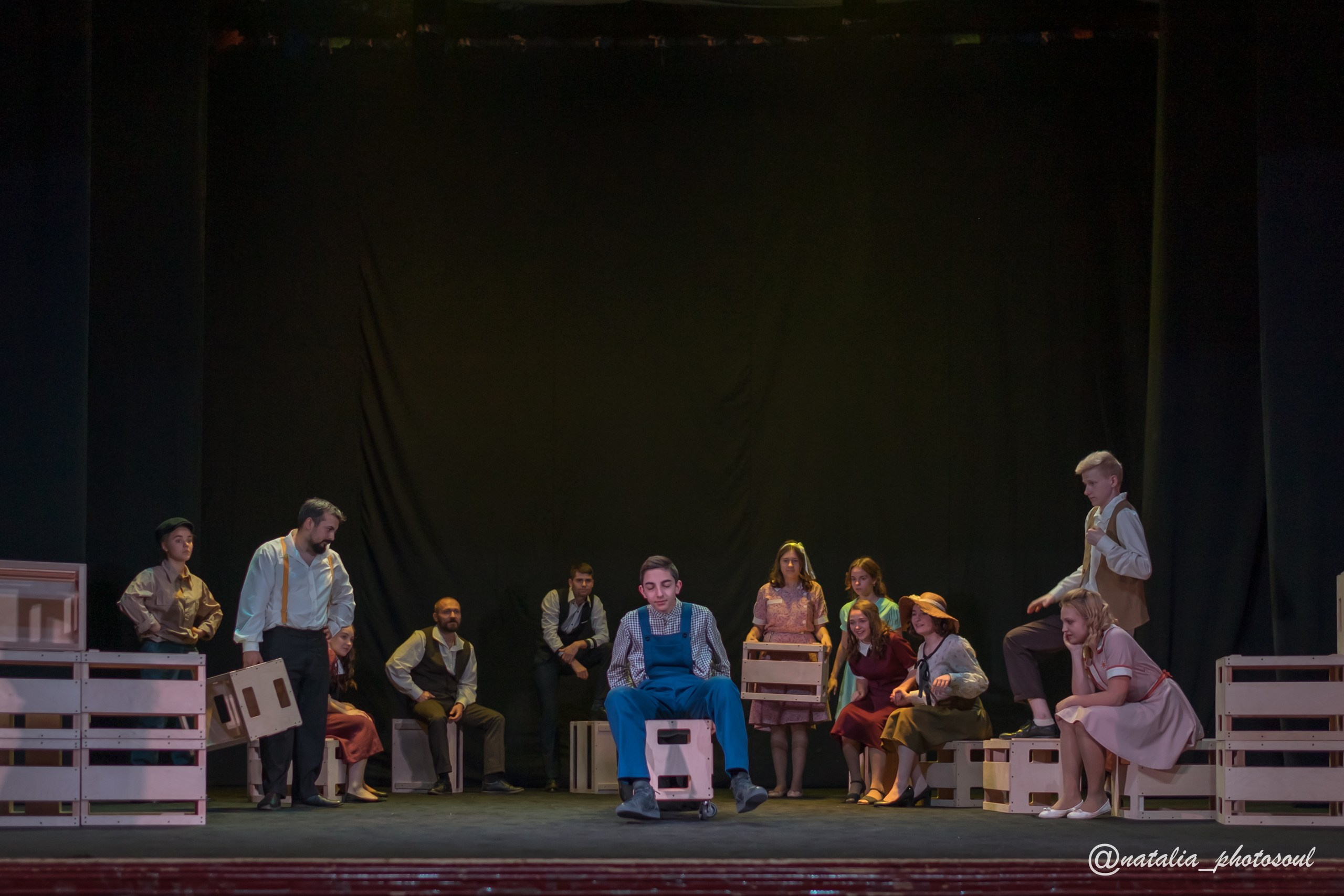 Performance “Our Town” School and Theater “Artist”. Photographer in Seoul Dobrokvashina Natalya