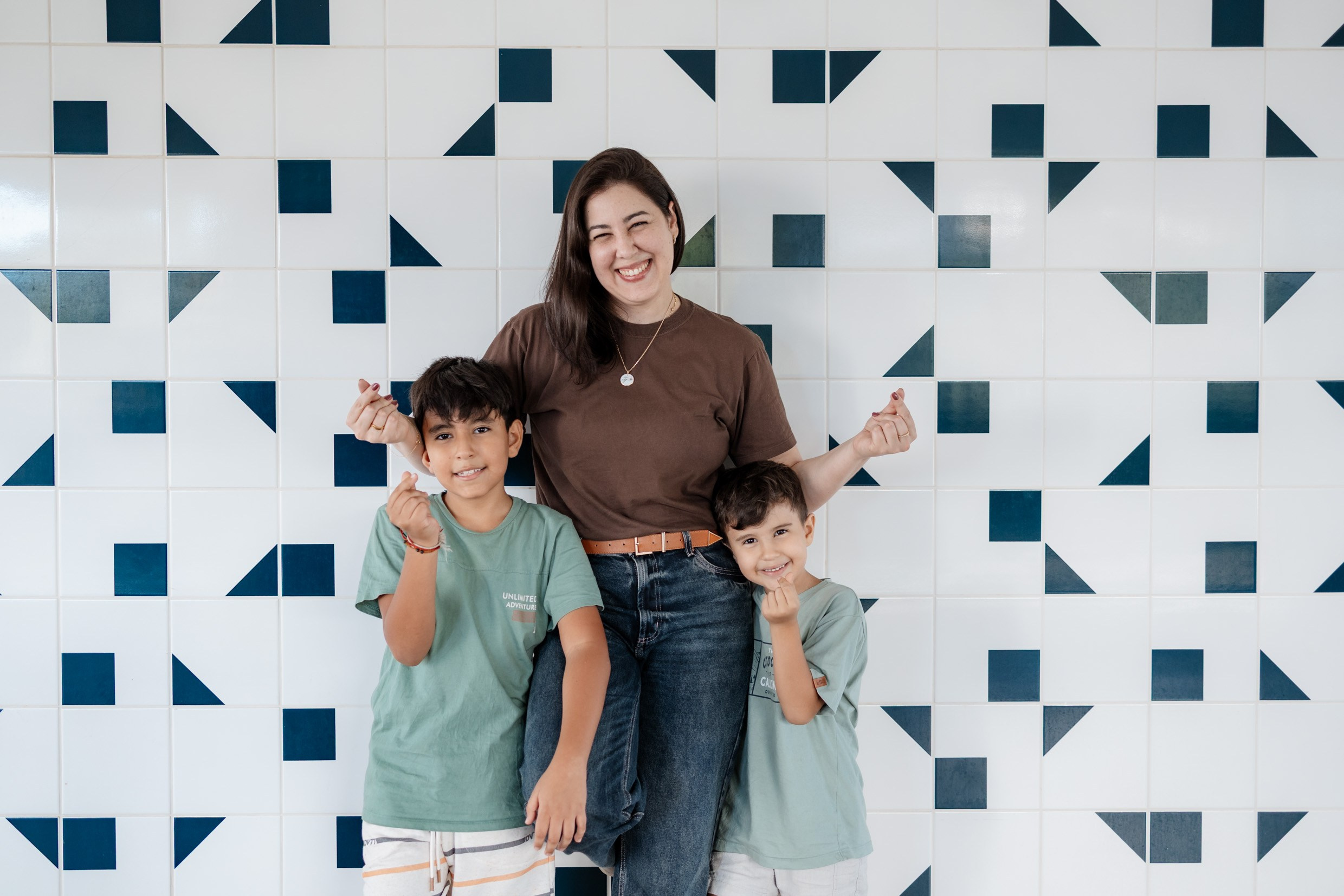 Ensaio mãe e filhos em Brasília, Asa Norte | Fotografia de Família