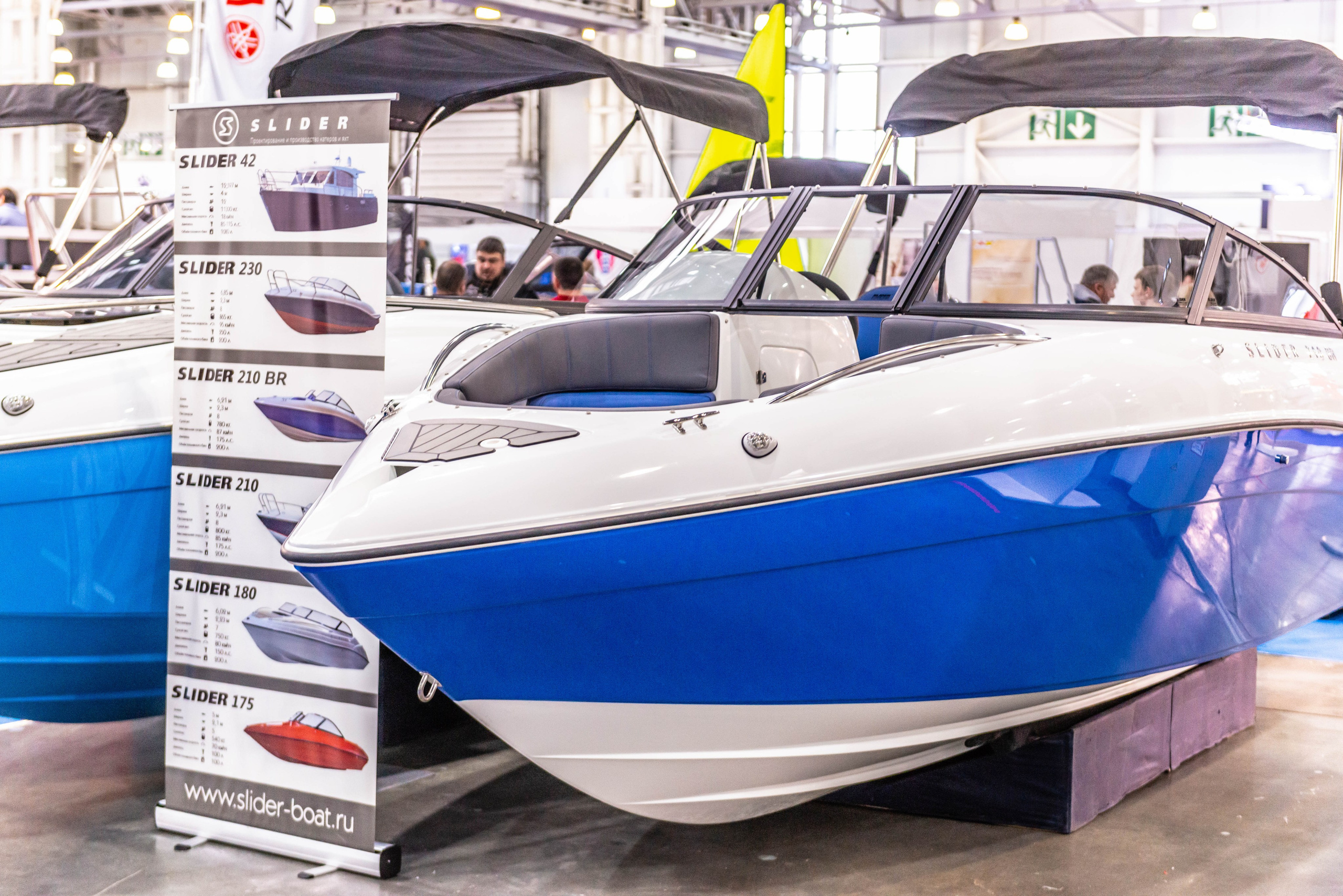 Фотосъемка лодок на Moscow Boat Show 2022. PHOTOGRAPHER QUINTANA ROO