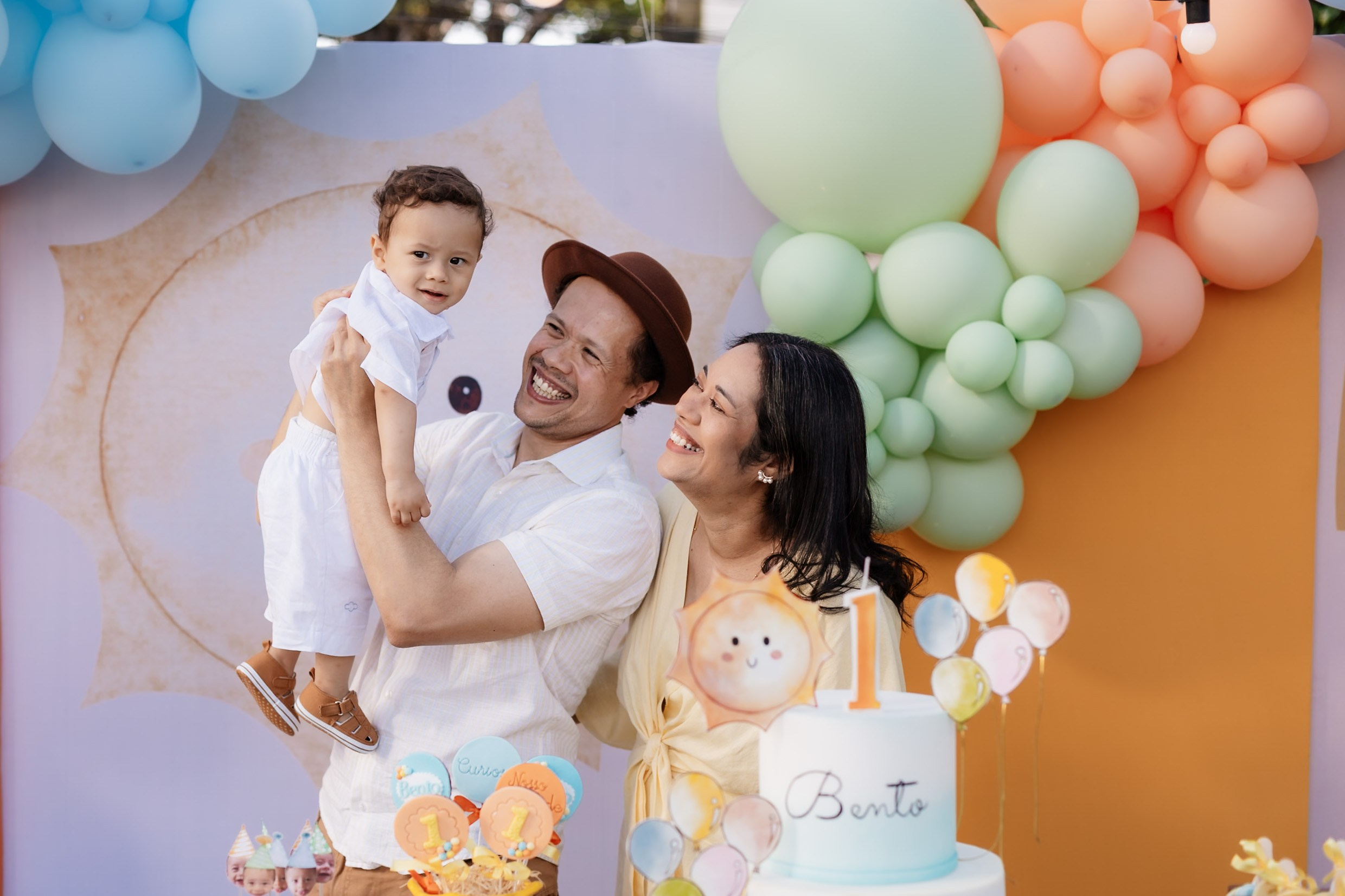 Bento 1 ano • Festa infantil em A Casa com Jardim | Fotografia de Família em Brasília e Recife