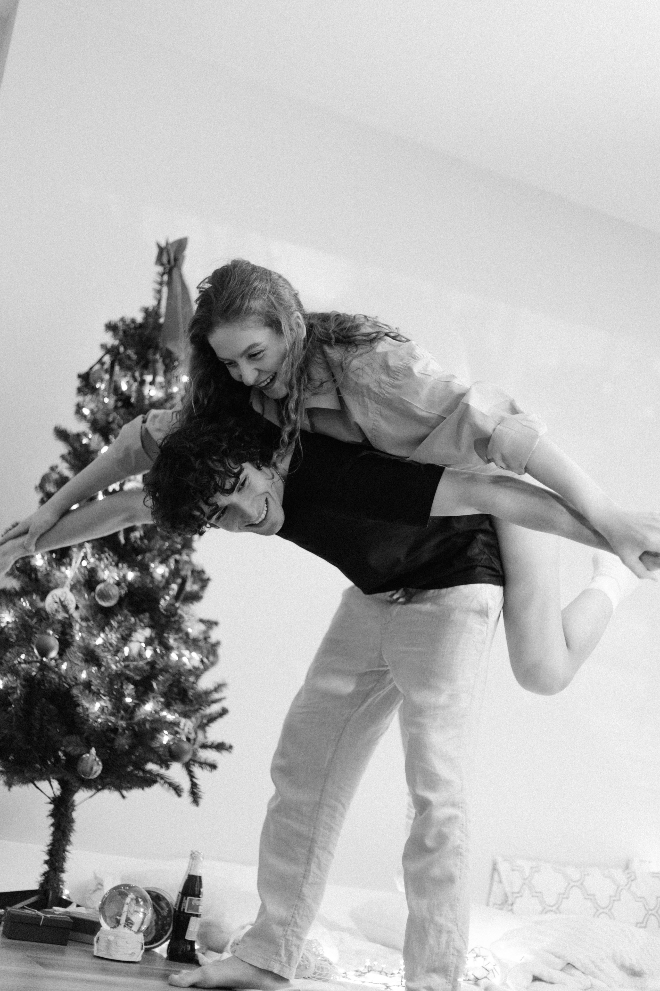 Christmas magic together. Photographer Elvira Hryshchenko