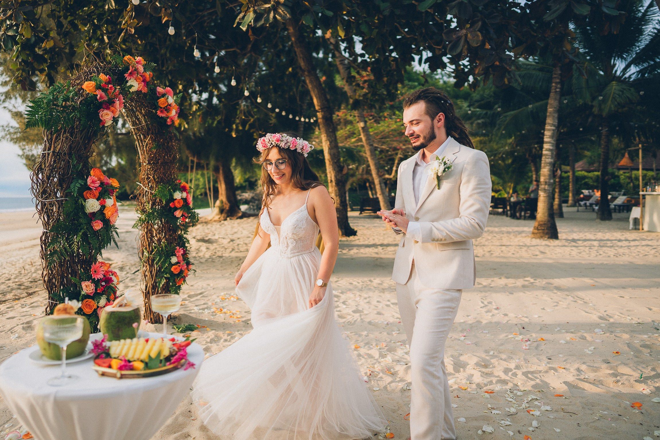 Just for 2 Beach Wedding in Koh Samui, Thailand | Romantic Elopement