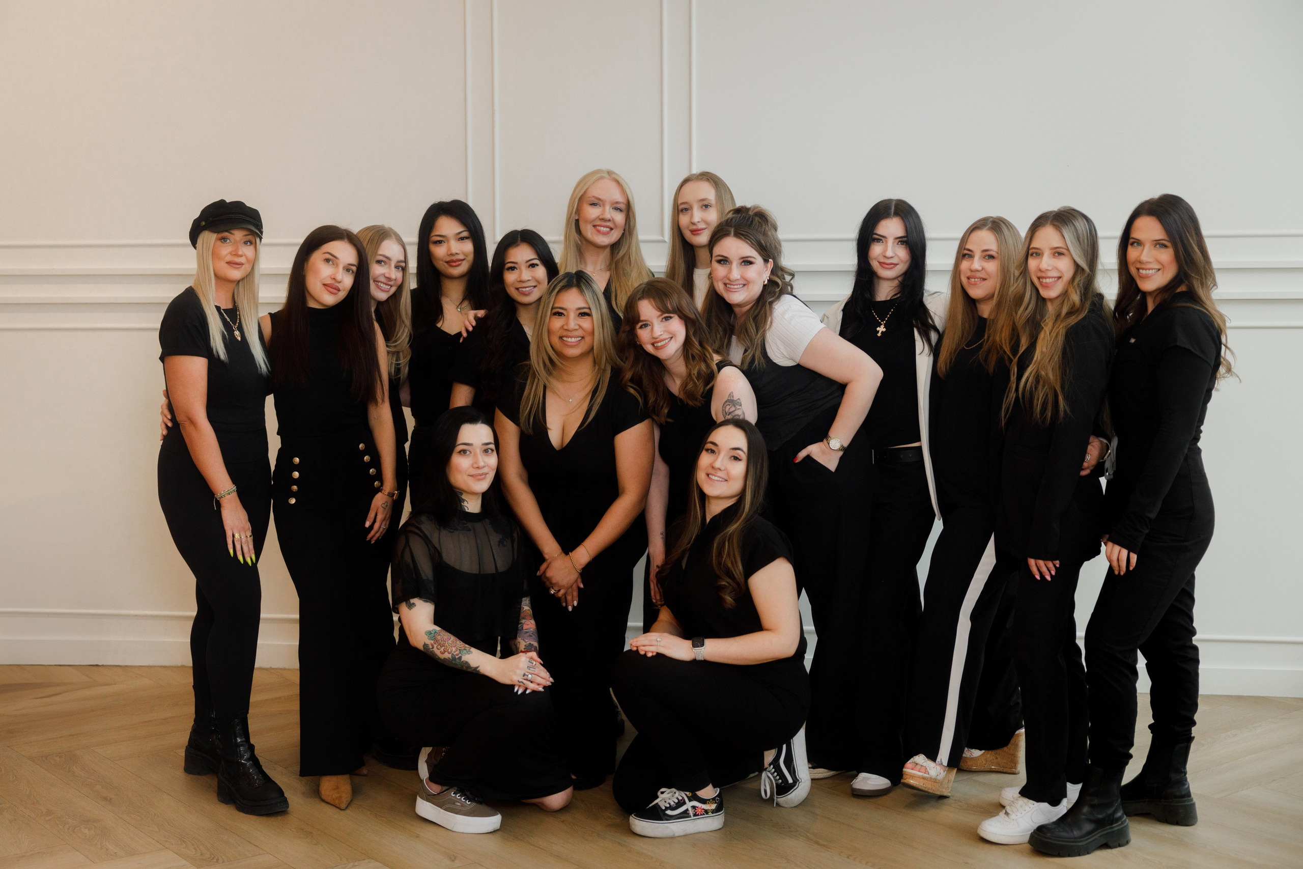 Beauty team branding. Photographer Elvira Hryshchenko