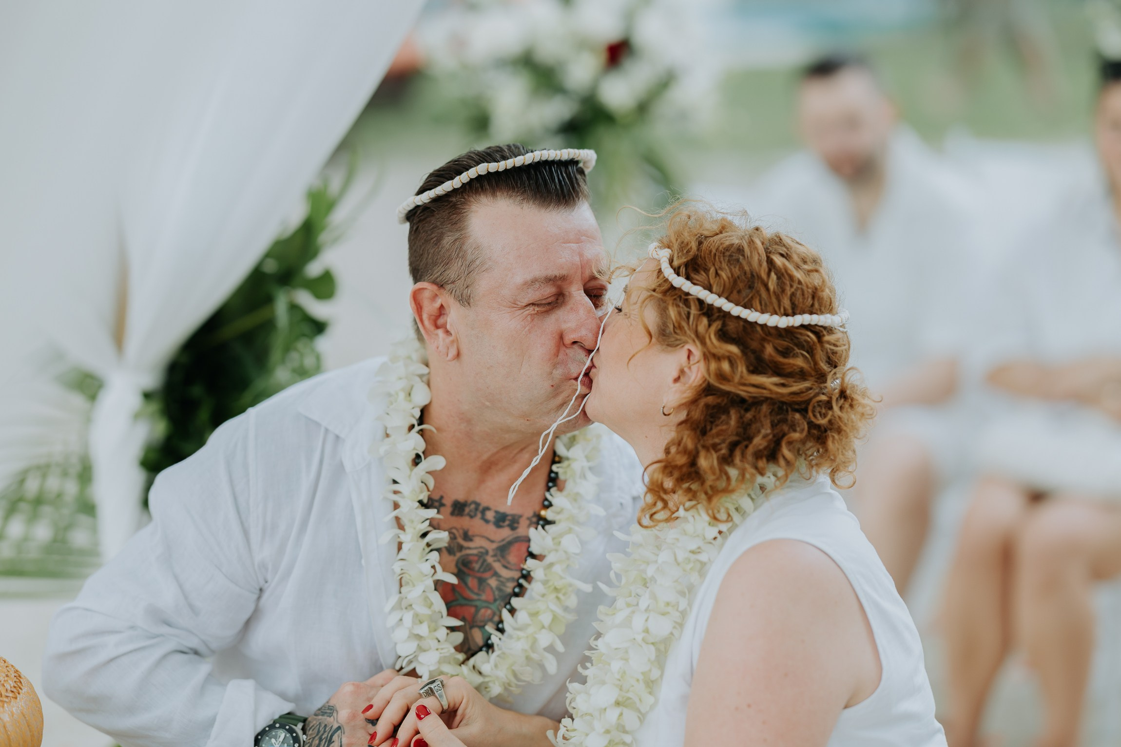 Authentic Buddhist Wedding Blessing Ceremony in Koh Samui, Thailand