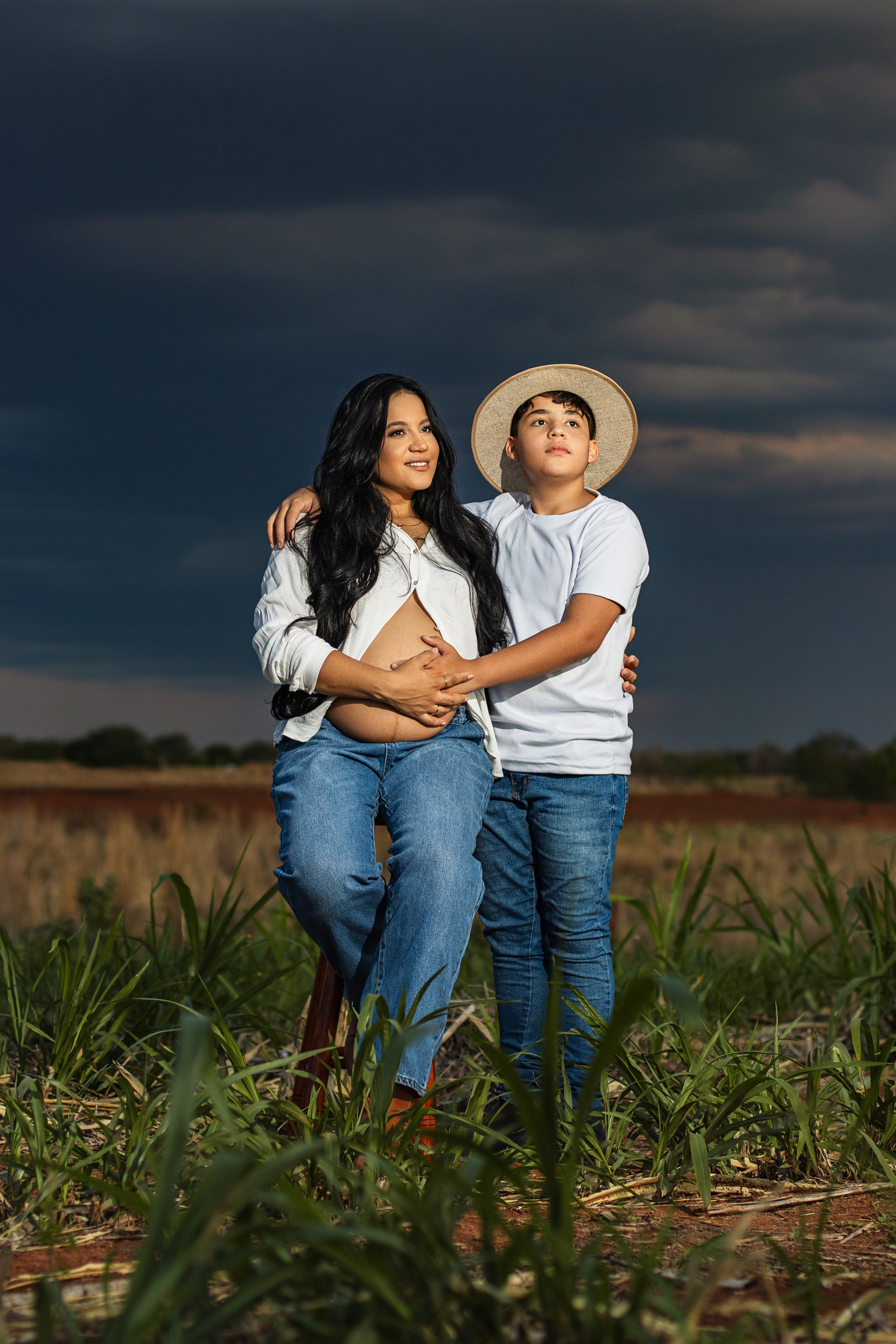 Família Daysilla. Fotografo de ensaios externos em Brejolândia-Ba