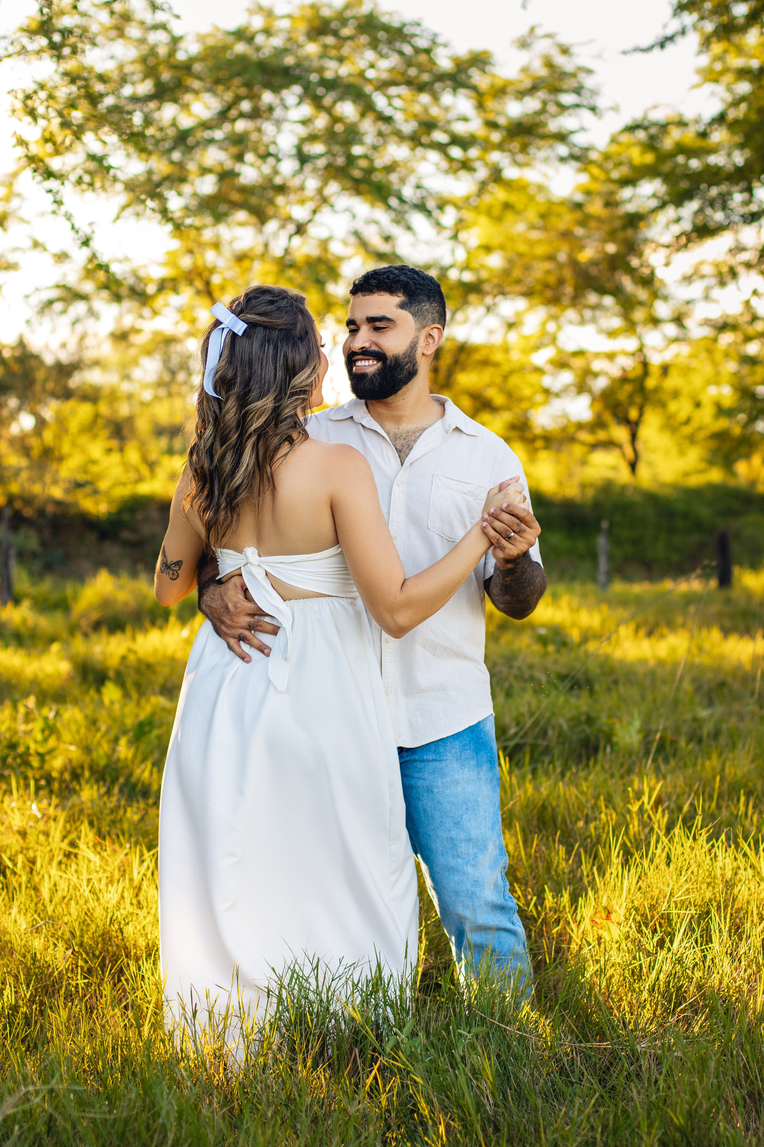 Thays e Erley. Fotografo de ensaios externos em Brejolândia-Ba