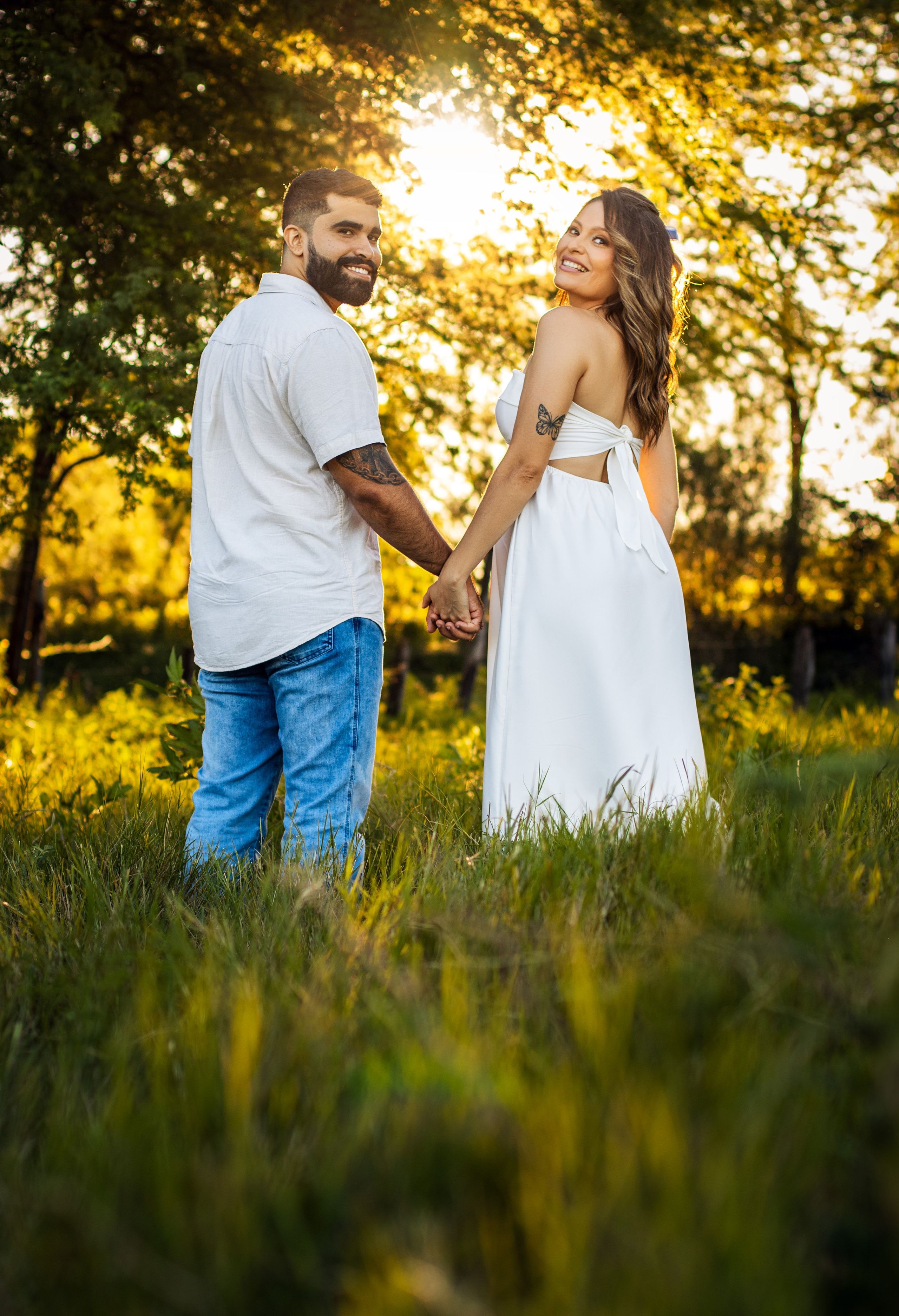 Thays e Erley. Fotografo de ensaios externos em Brejolândia-Ba