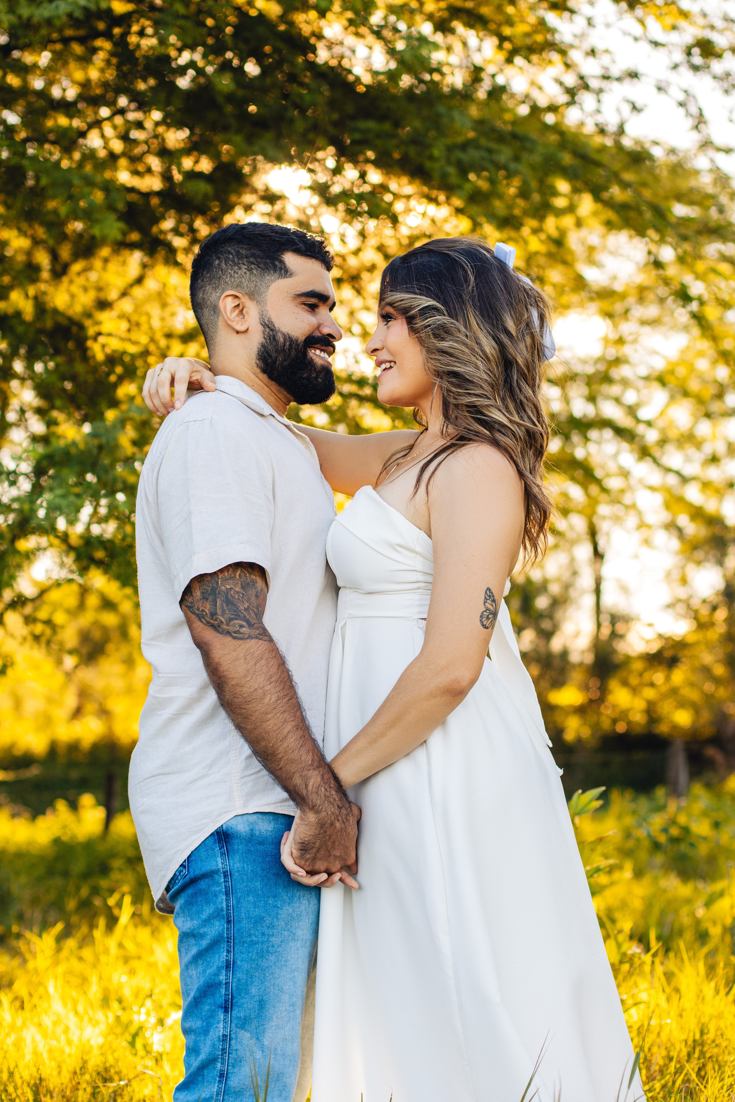 Thays e Erley. Fotografo de ensaios externos em Brejolândia-Ba