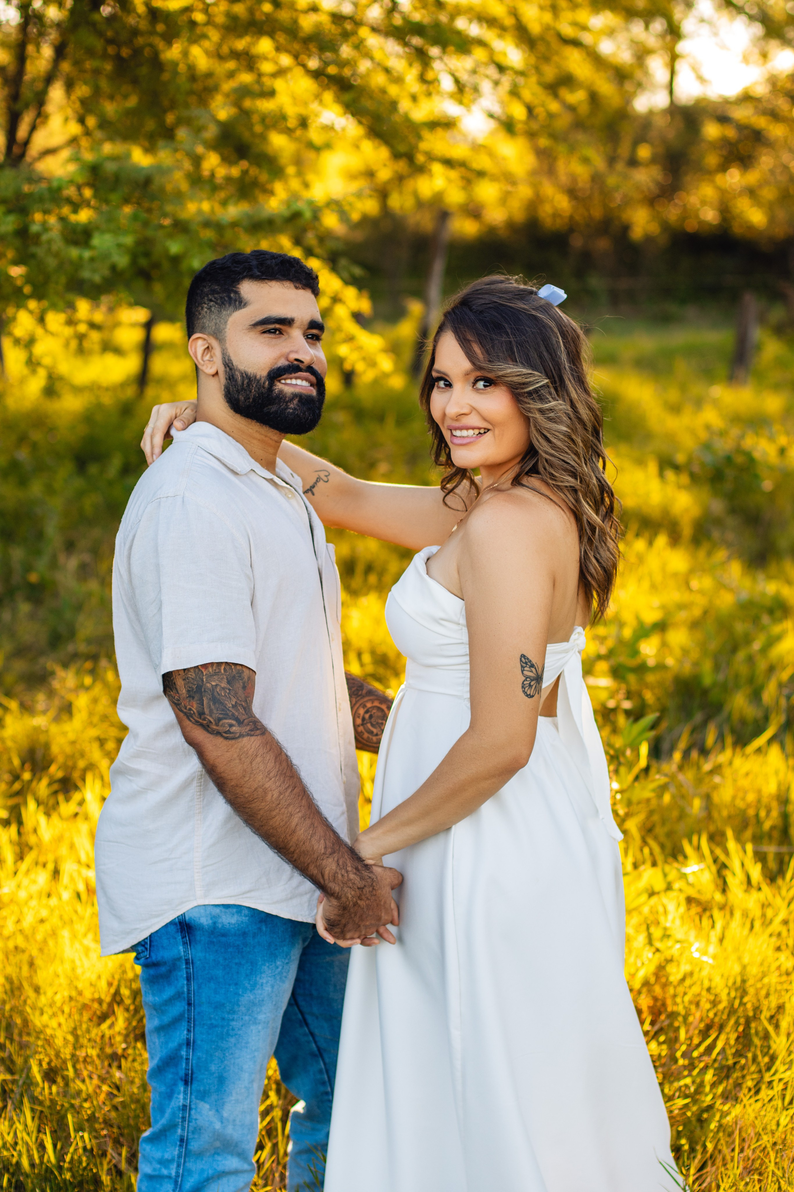 Thays e Erley. Fotografo de ensaios externos em Brejolândia-Ba