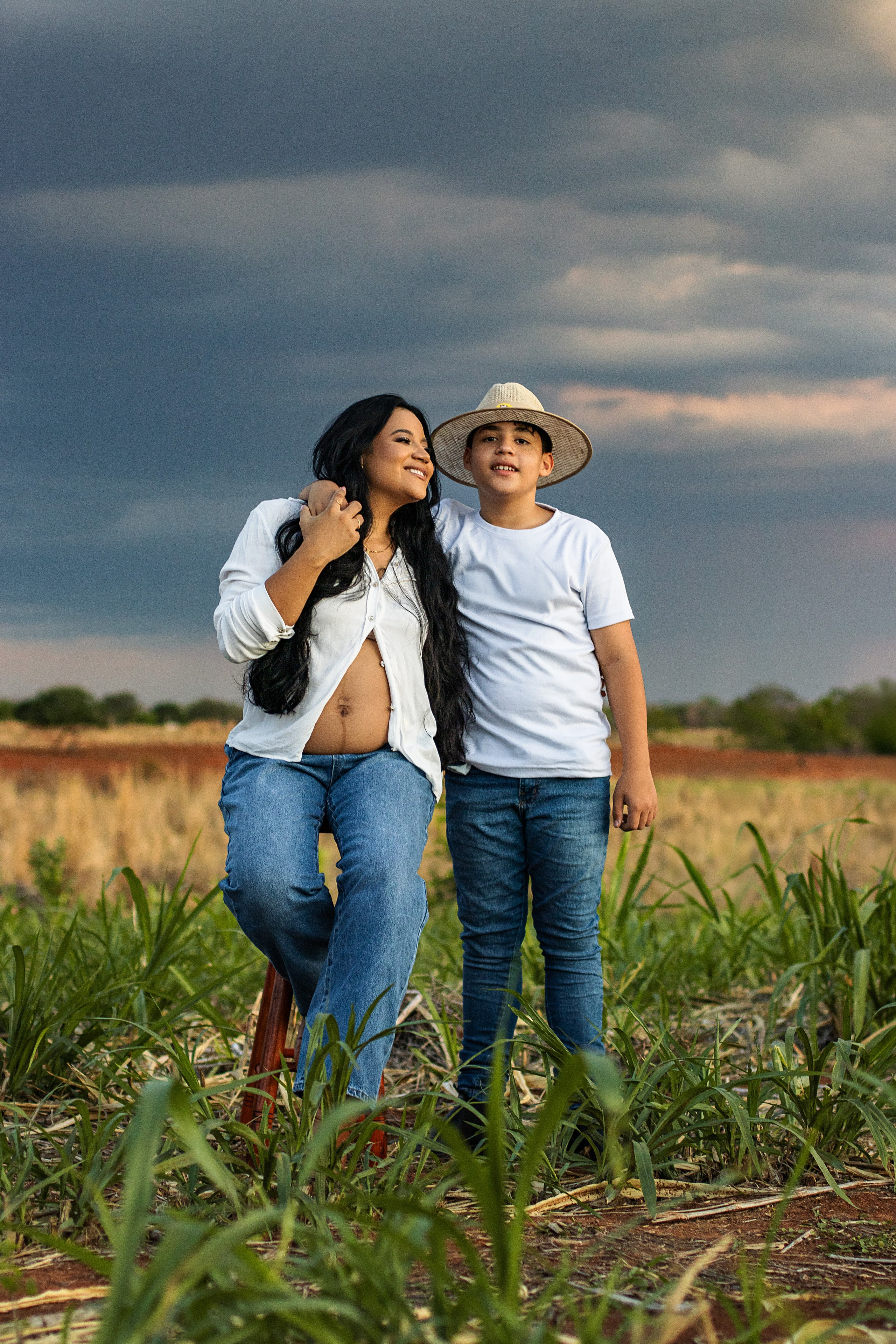 Família Daysilla. Fotografo de ensaios externos em Brejolândia-Ba