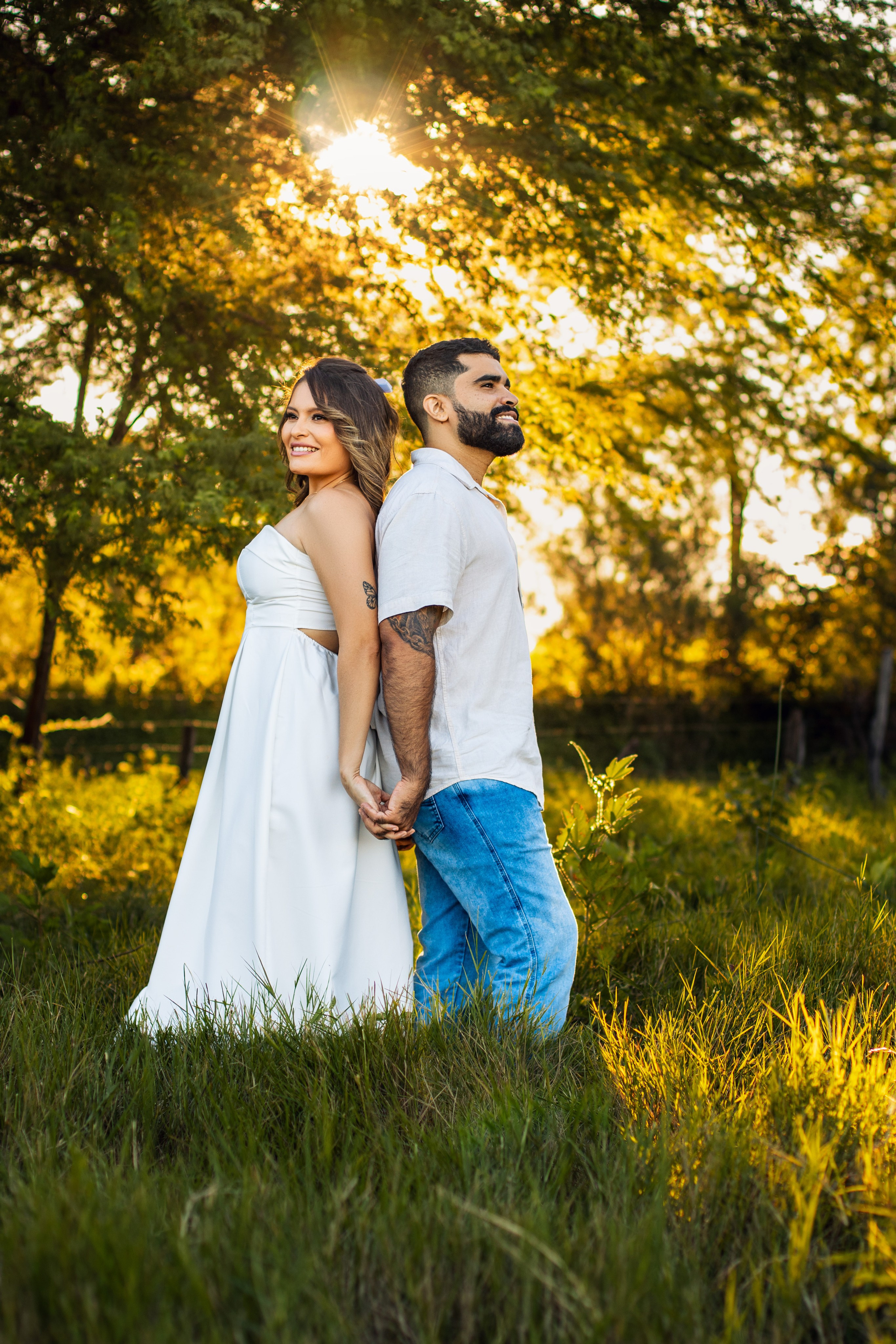 Thays e Erley. Fotografo de ensaios externos em Brejolândia-Ba