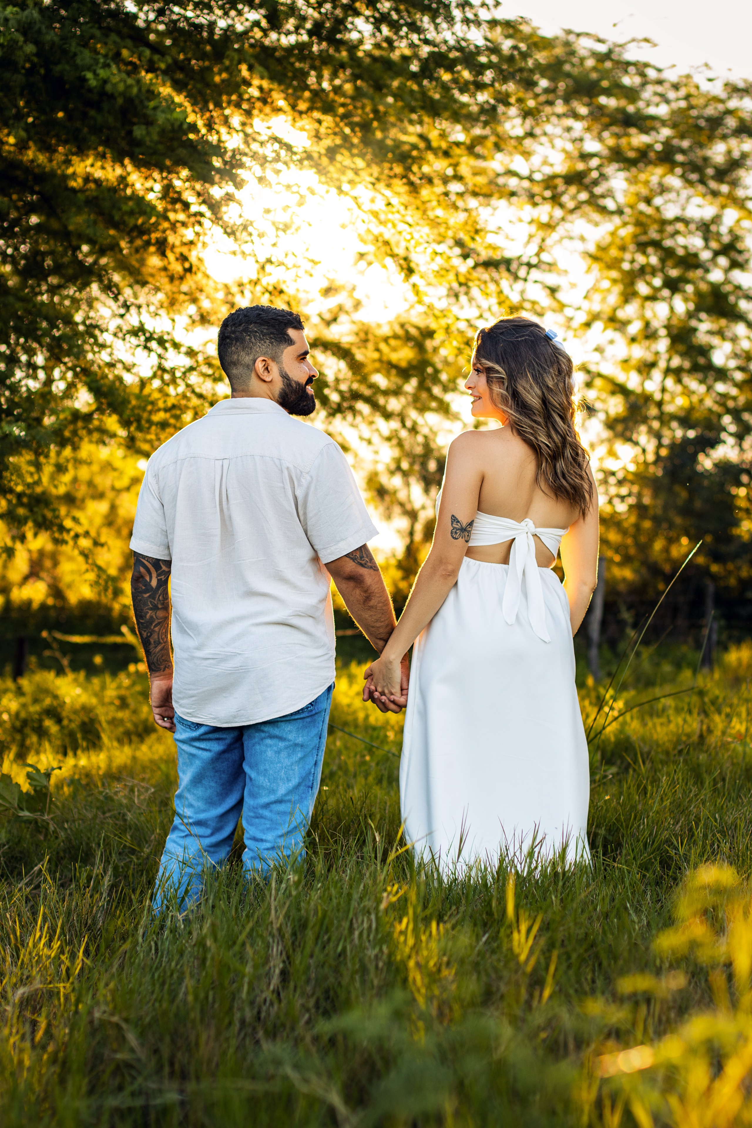 Thays e Erley. Fotografo de ensaios externos em Brejolândia-Ba