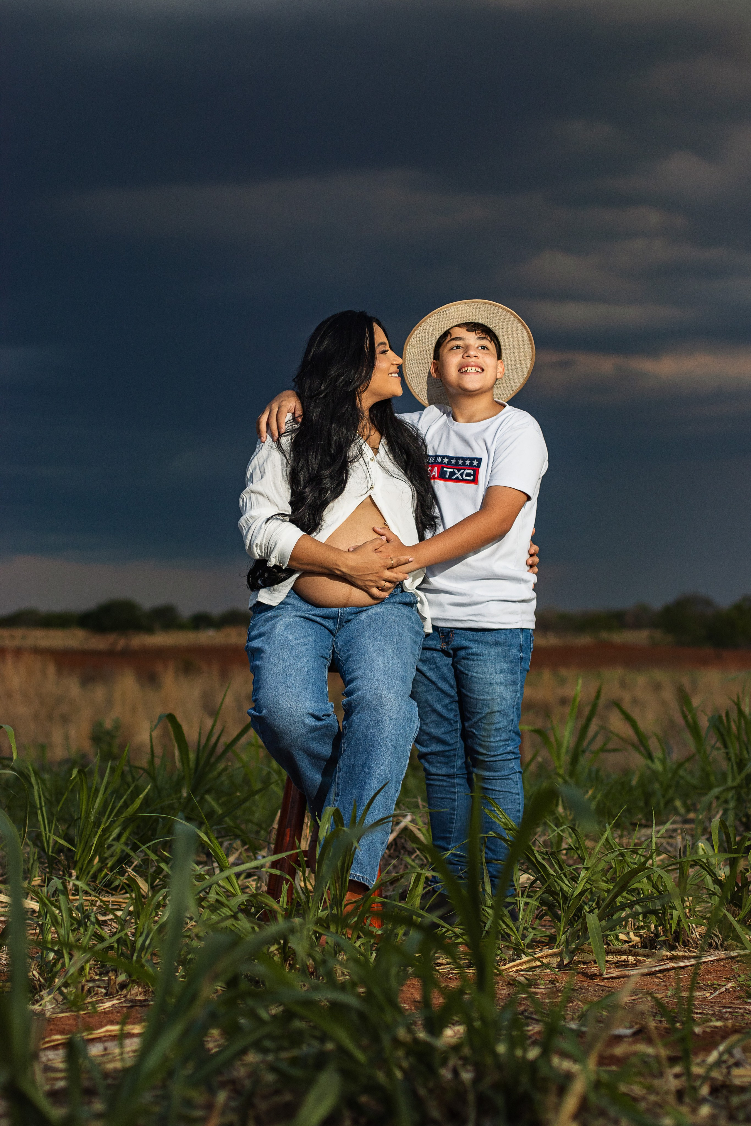 Família Daysilla. Fotografo de ensaios externos em Brejolândia-Ba