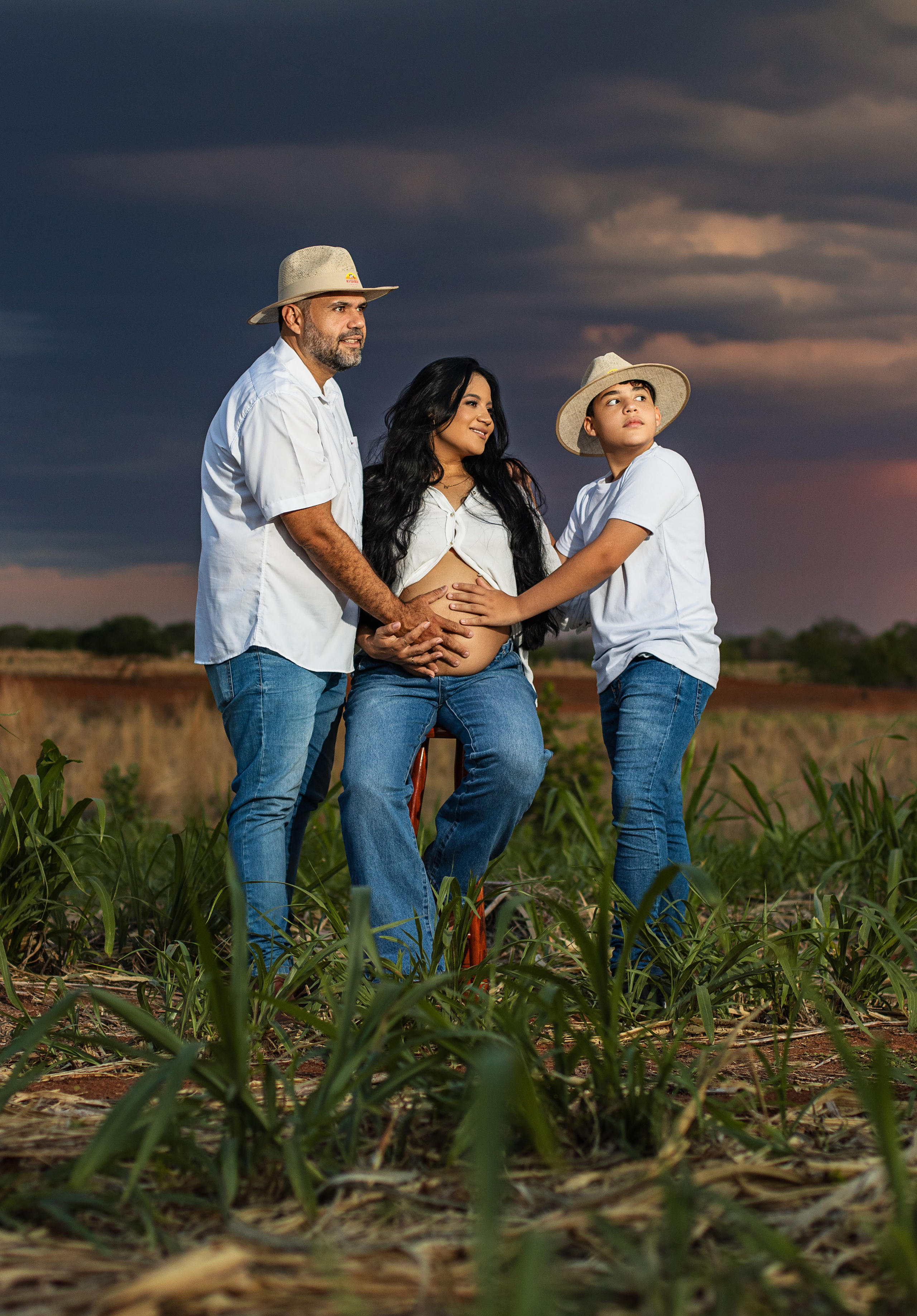 Família Daysilla. Fotografo de ensaios externos em Brejolândia-Ba