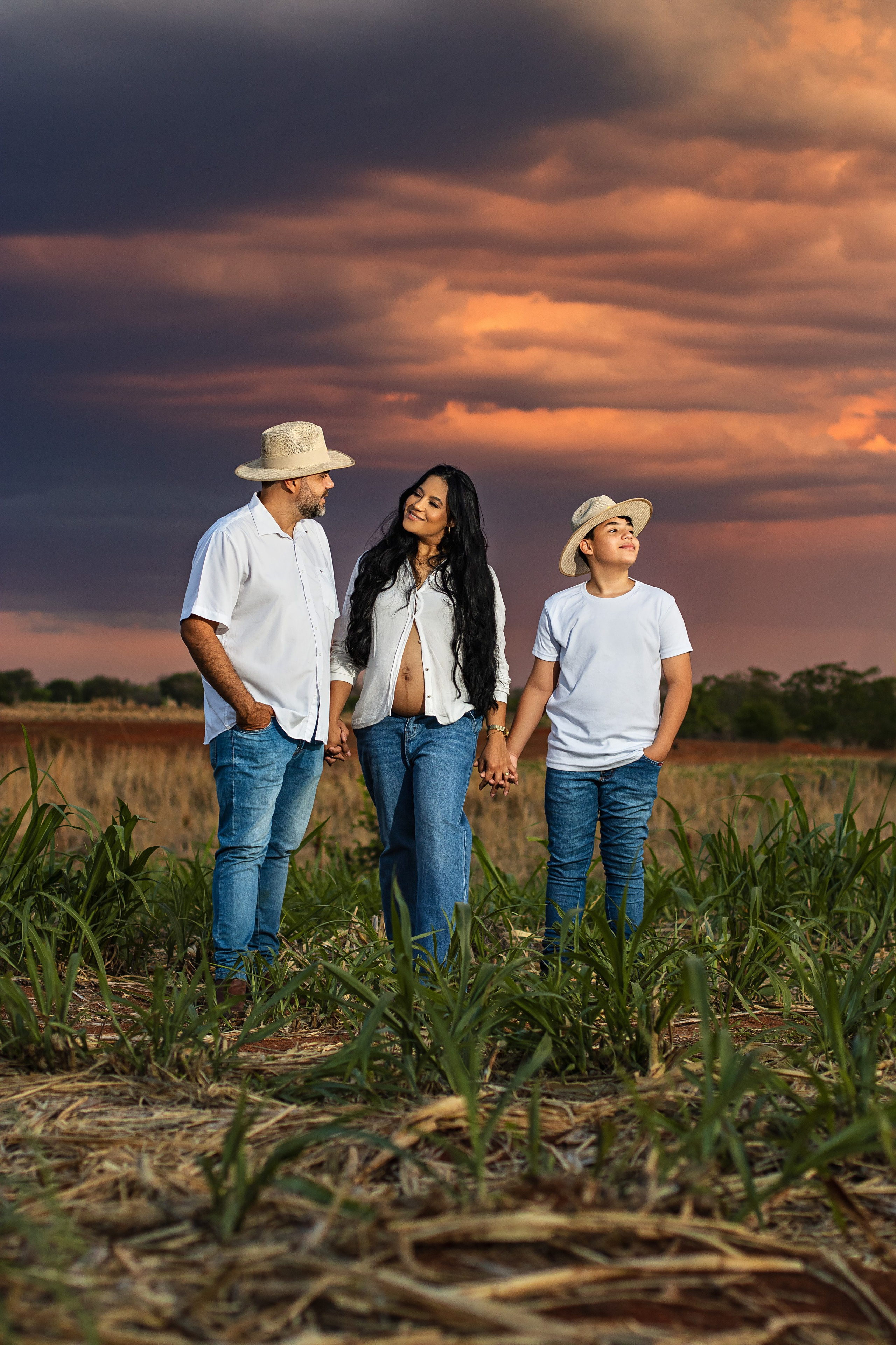 Família Daysilla. Fotografo de ensaios externos em Brejolândia-Ba