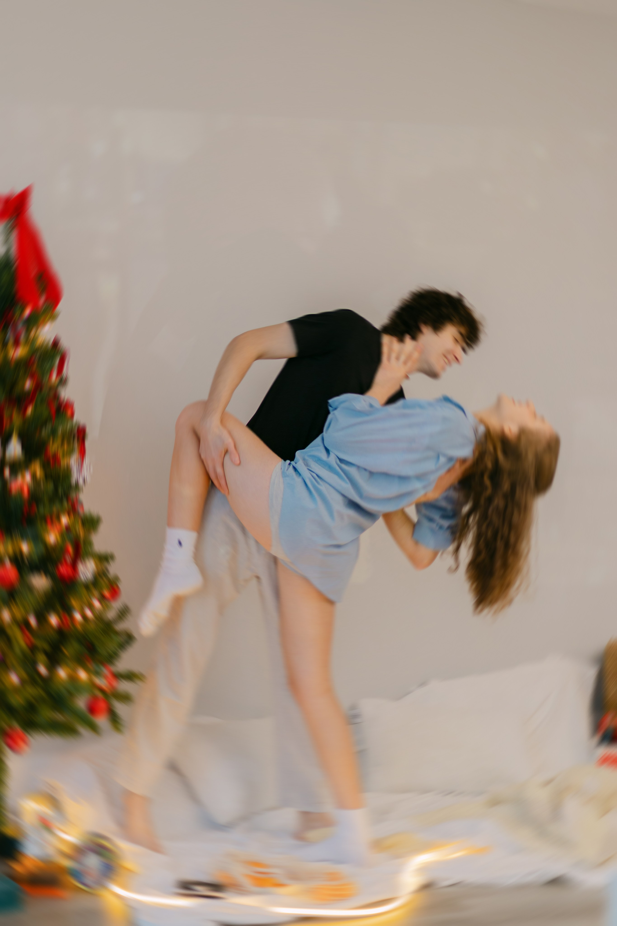 Christmas magic together. Photographer Elvira Hryshchenko