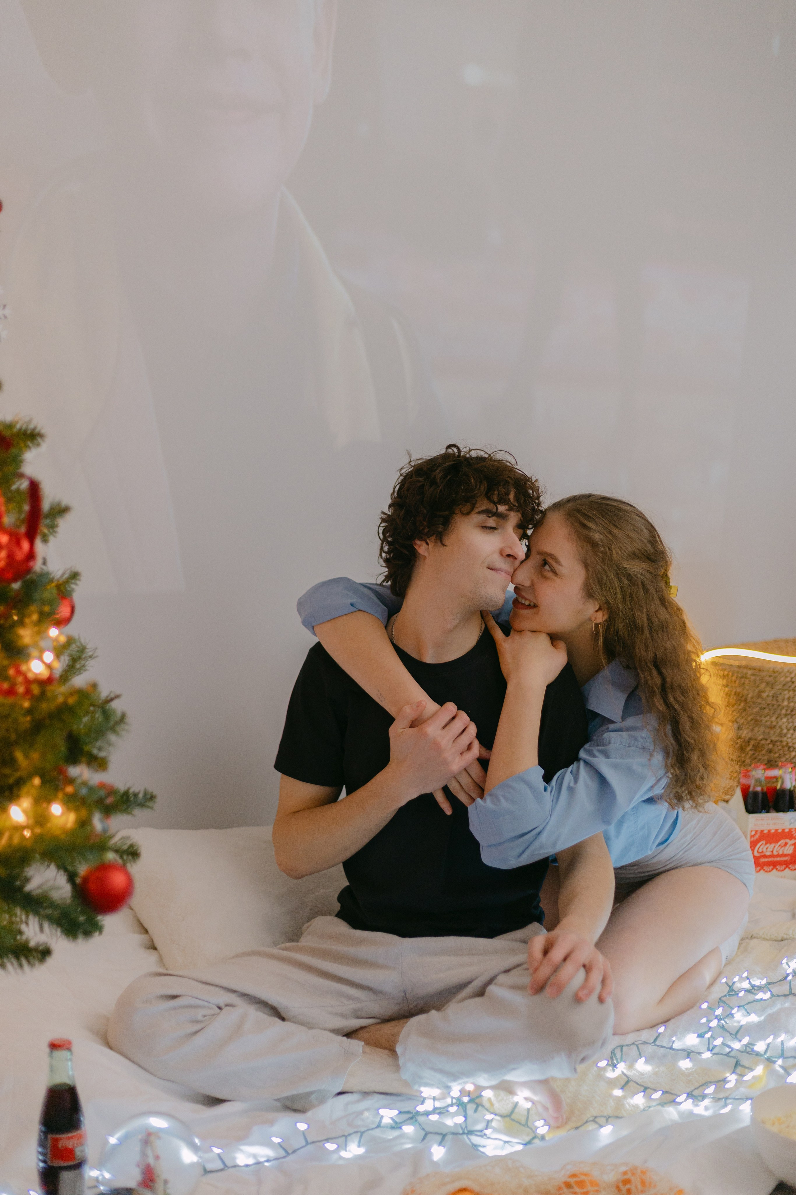 Christmas magic together. Photographer Elvira Hryshchenko