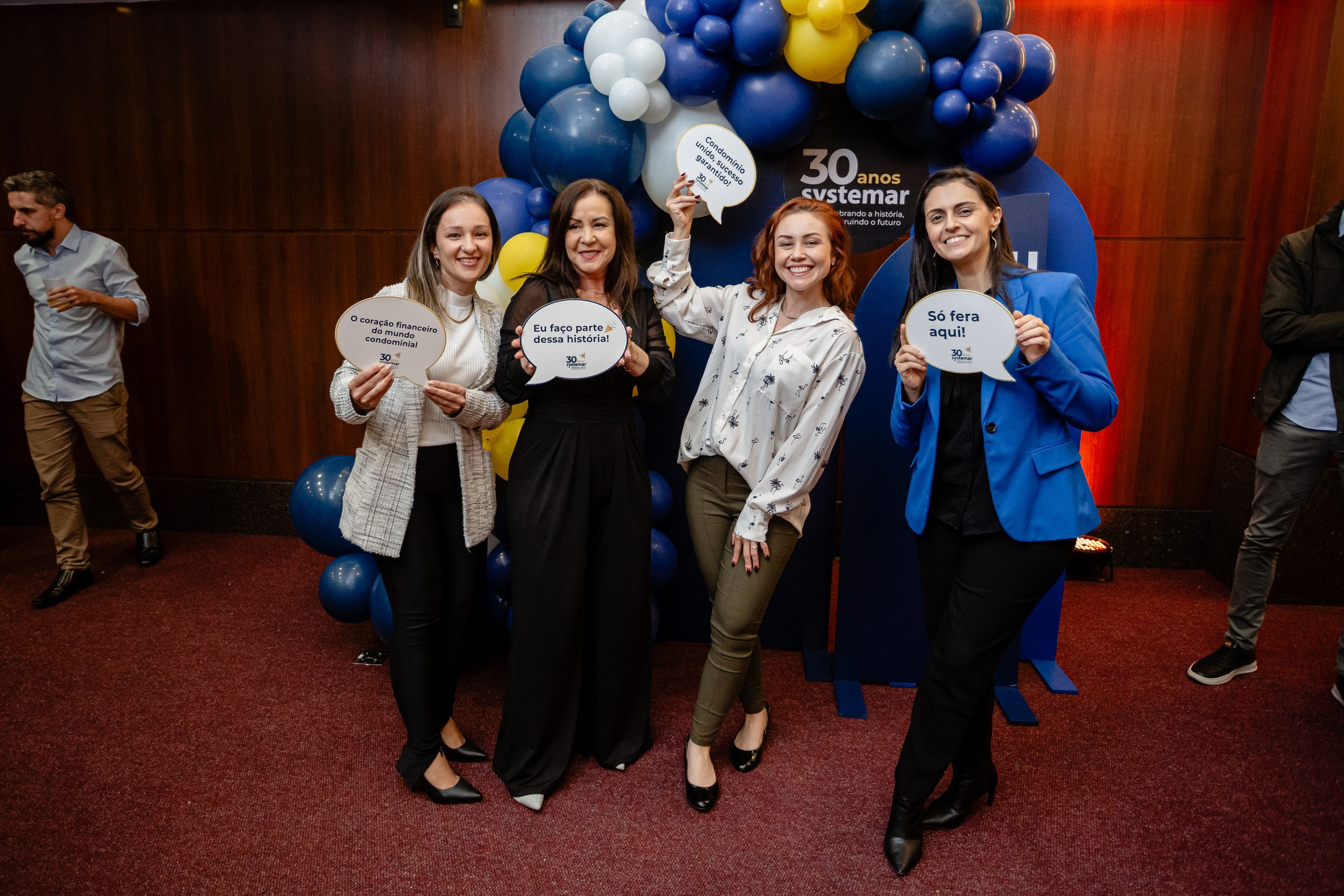 Fotografia de evento Corporativo de 30 Anos da Systemar em Balneário Camboriú