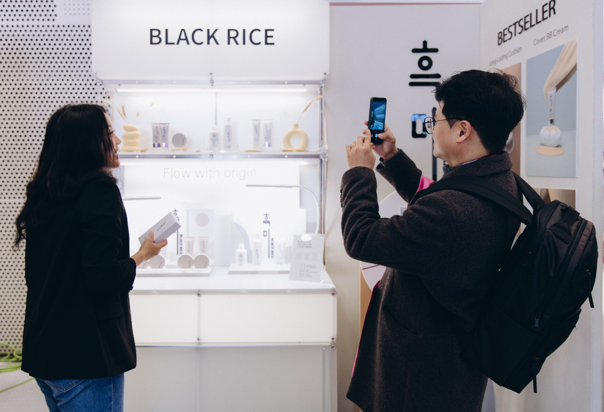 Seoul beauty expo 2025 (Black Rice). Портретный фотограф в Южной Корее Ольга Лян