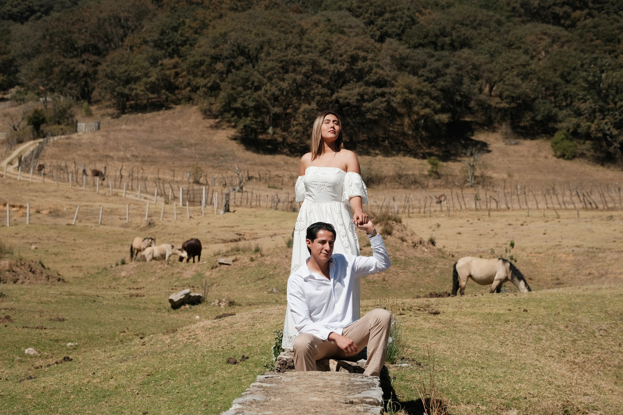 Tania y Christian: Sesión pre boda en Sierra de Álvarez. Fotógrafo de bodas