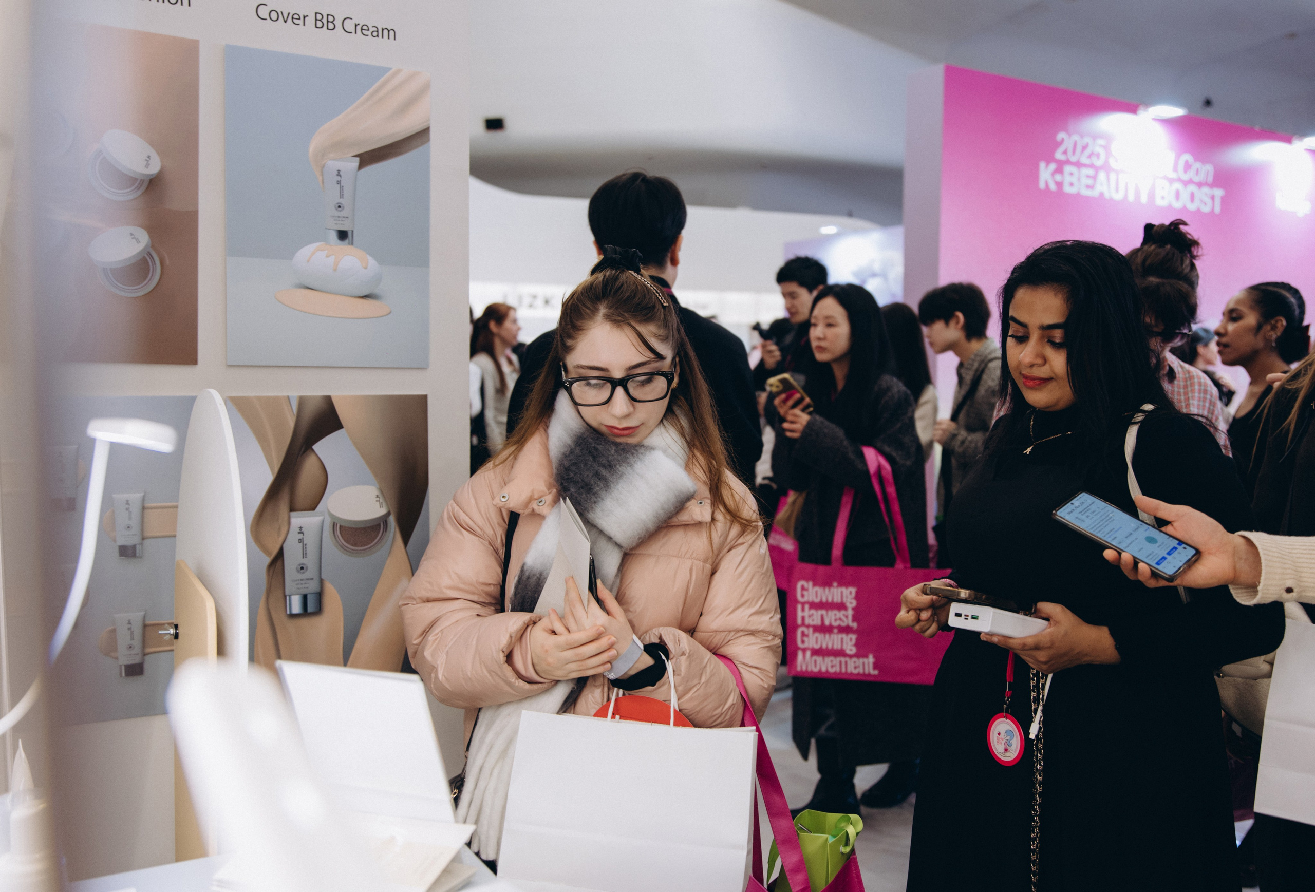 Seoul beauty expo 2025 (Black Rice). Портретный фотограф в Южной Корее Ольга Лян