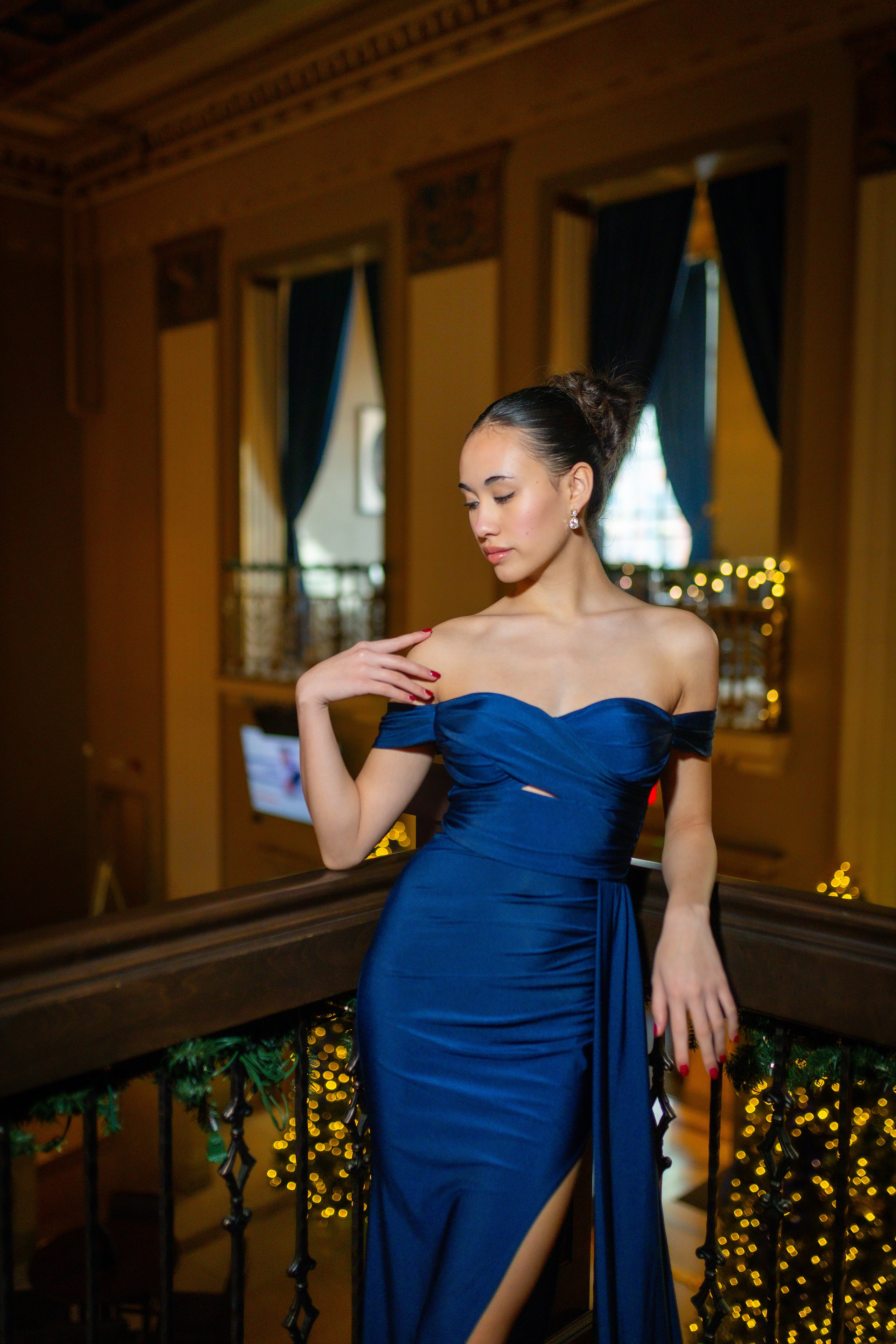 Sidney Jean Victoria — Classic Blue Elegance. ProFly Media Inc. — Cinematic photo and video production for brands, businesses, and spaces in Calgary