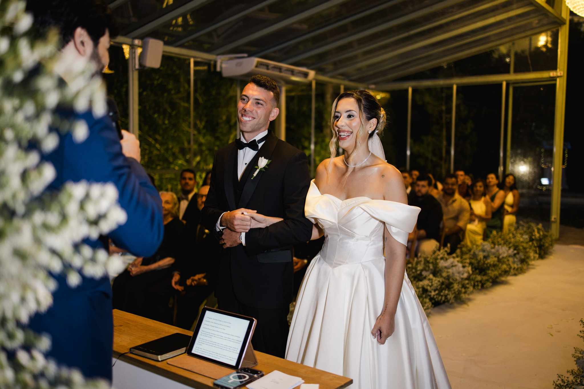 Casamento Larissa & Vitor. Gauss Fotografia — Fotografia de Casamento