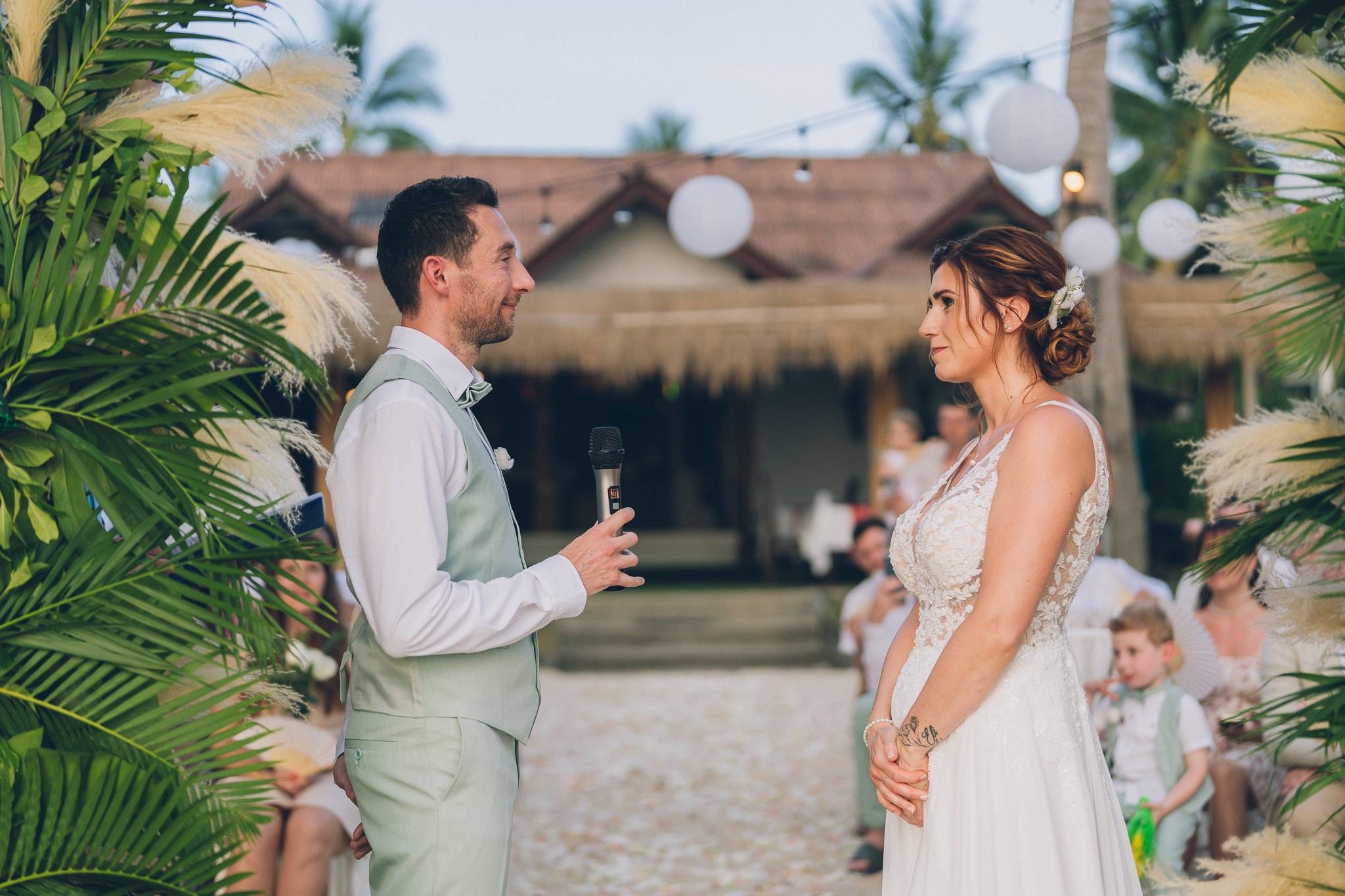 Private Resort Beach Wedding