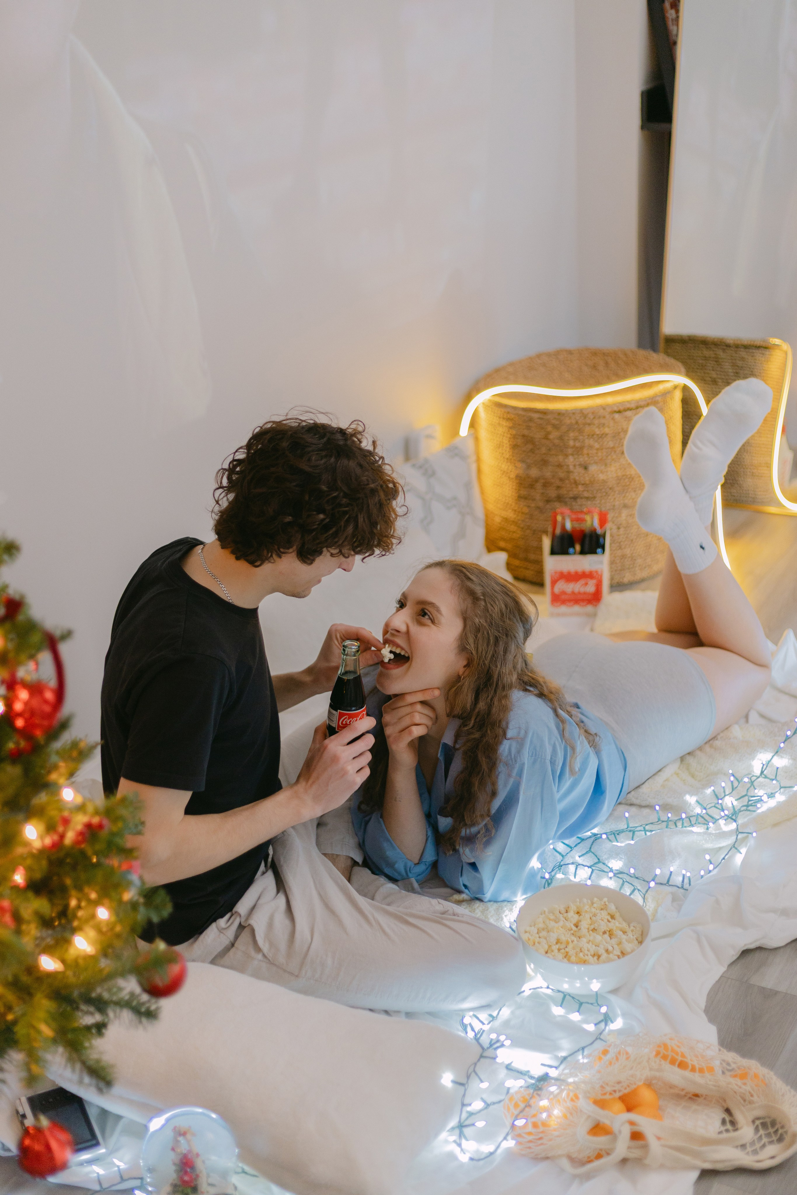 Christmas magic together. Photographer Elvira Hryshchenko
