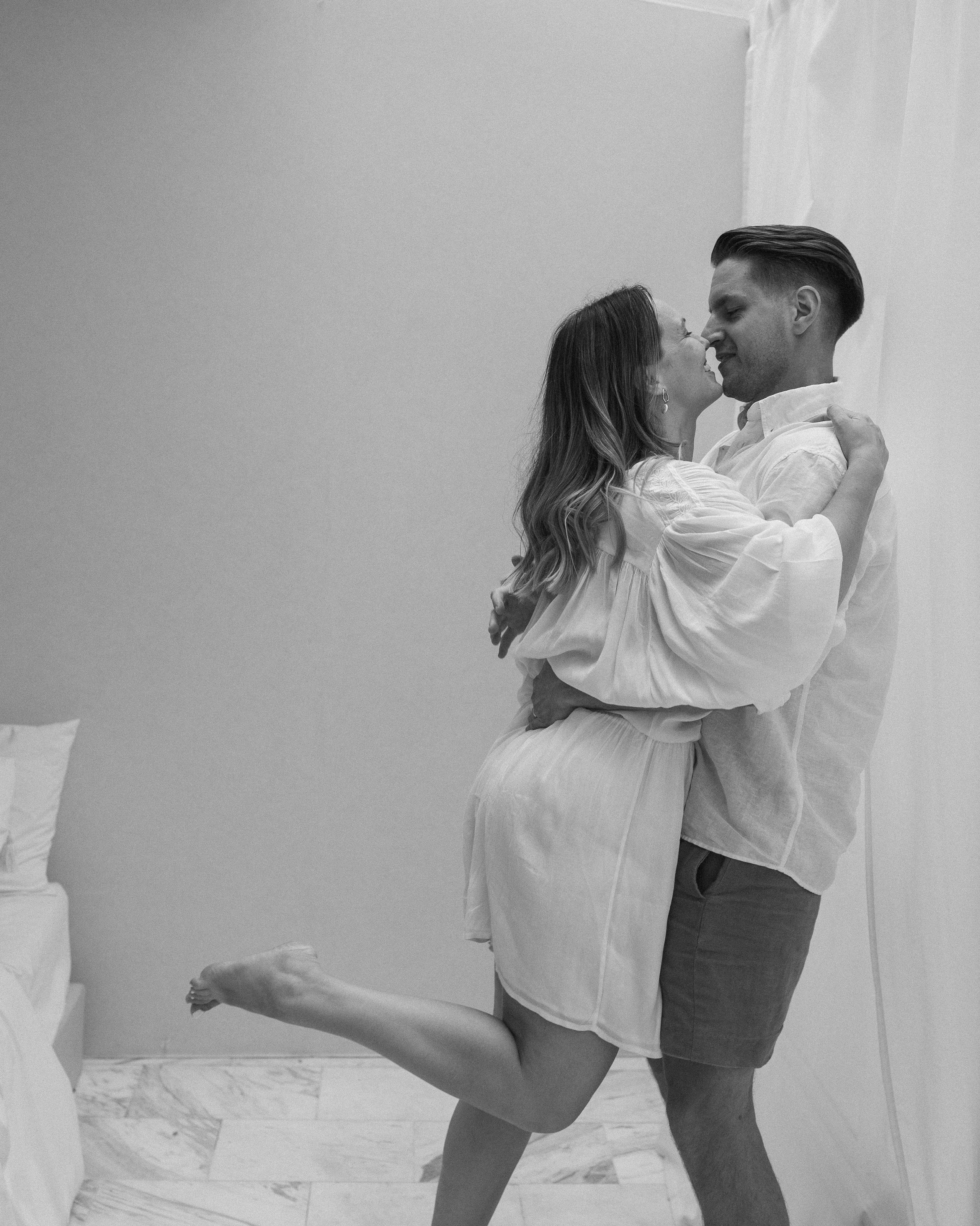 At the studio. Family and wedding photographer in Bangkok, Thailand