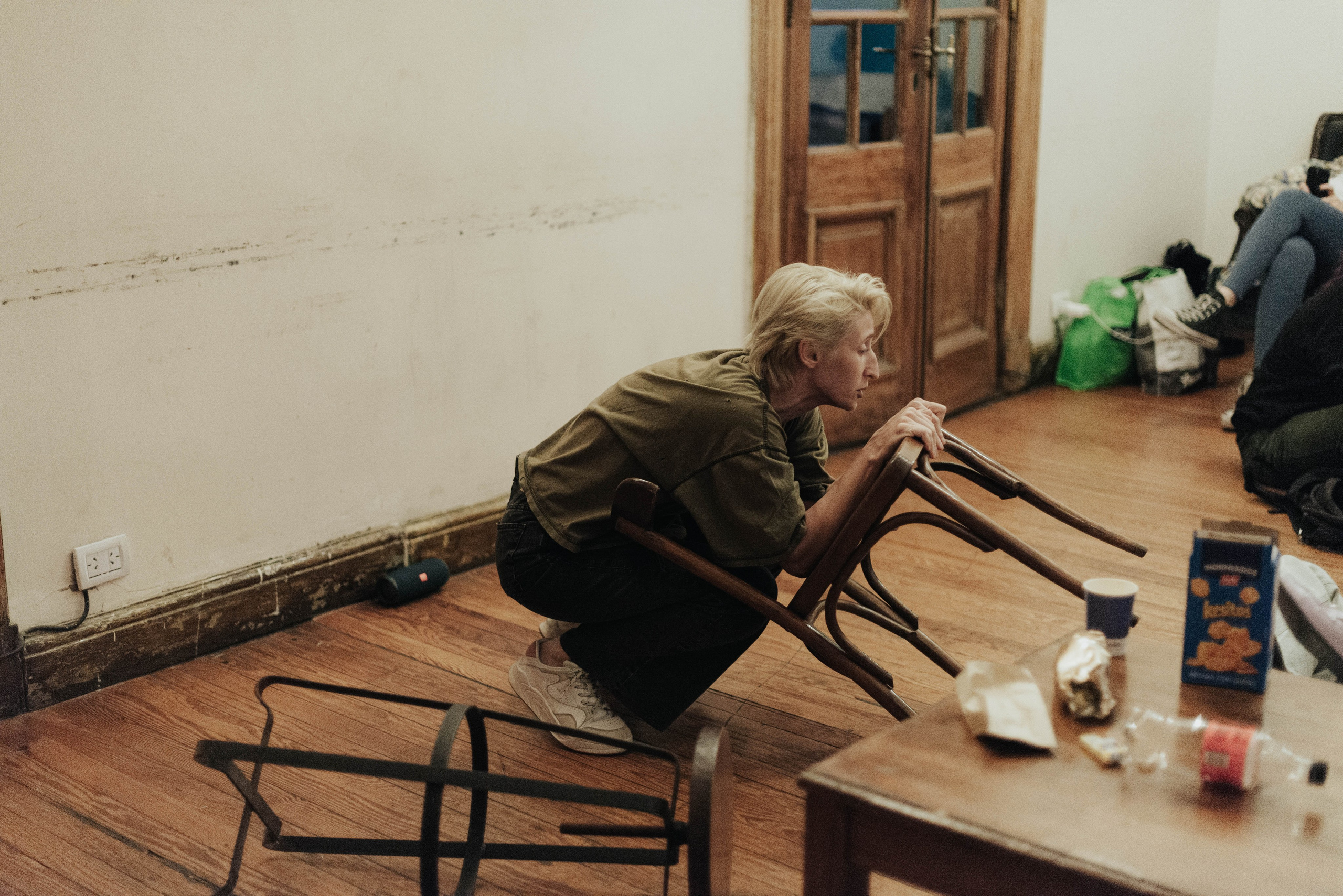 Репетиция @ojoteatro. Photographer @elmirkami in the city of Buenos Aires