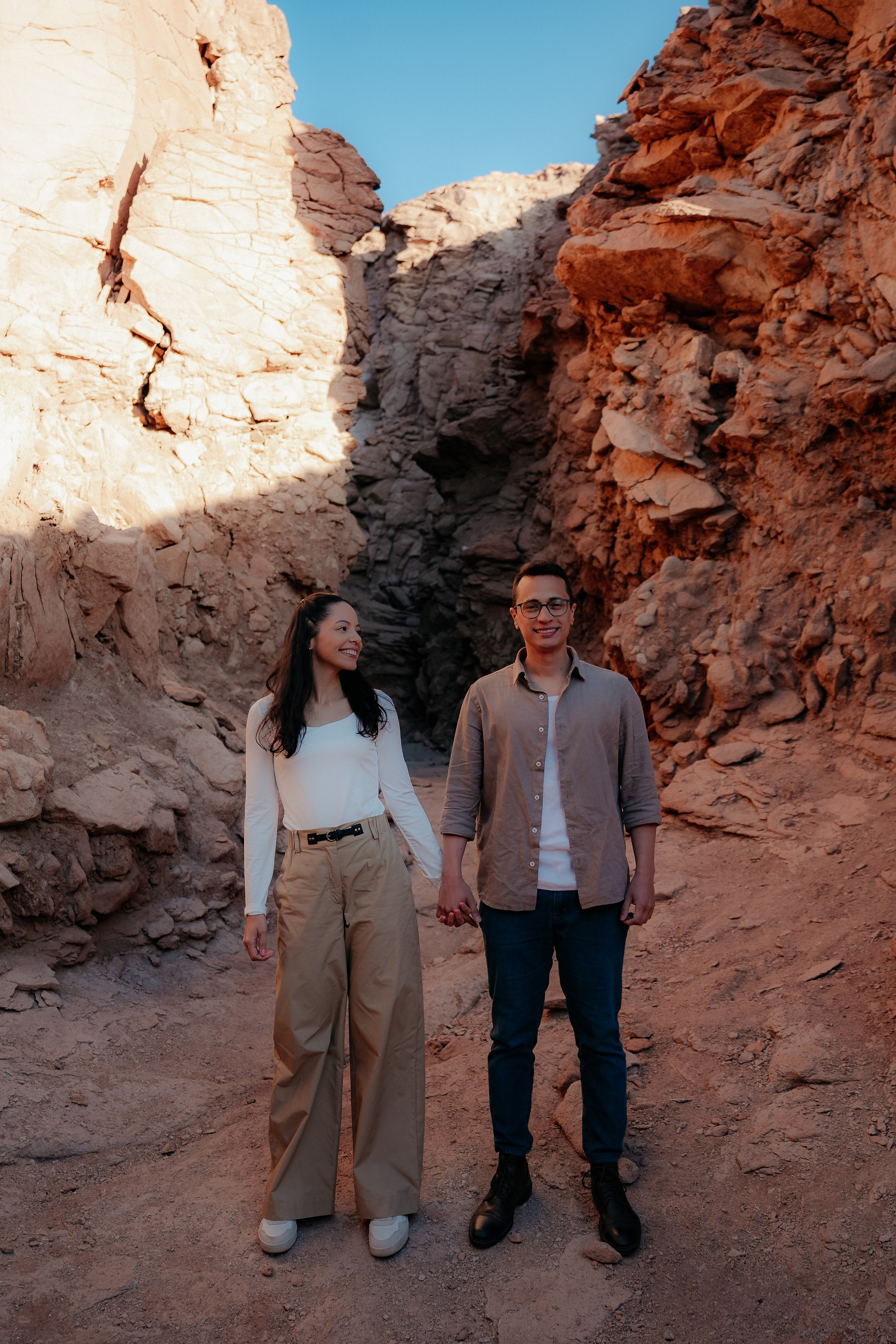 Vale dos Cogumelos — Sessão casual. Fotógrafo em San Pedro de Atacama