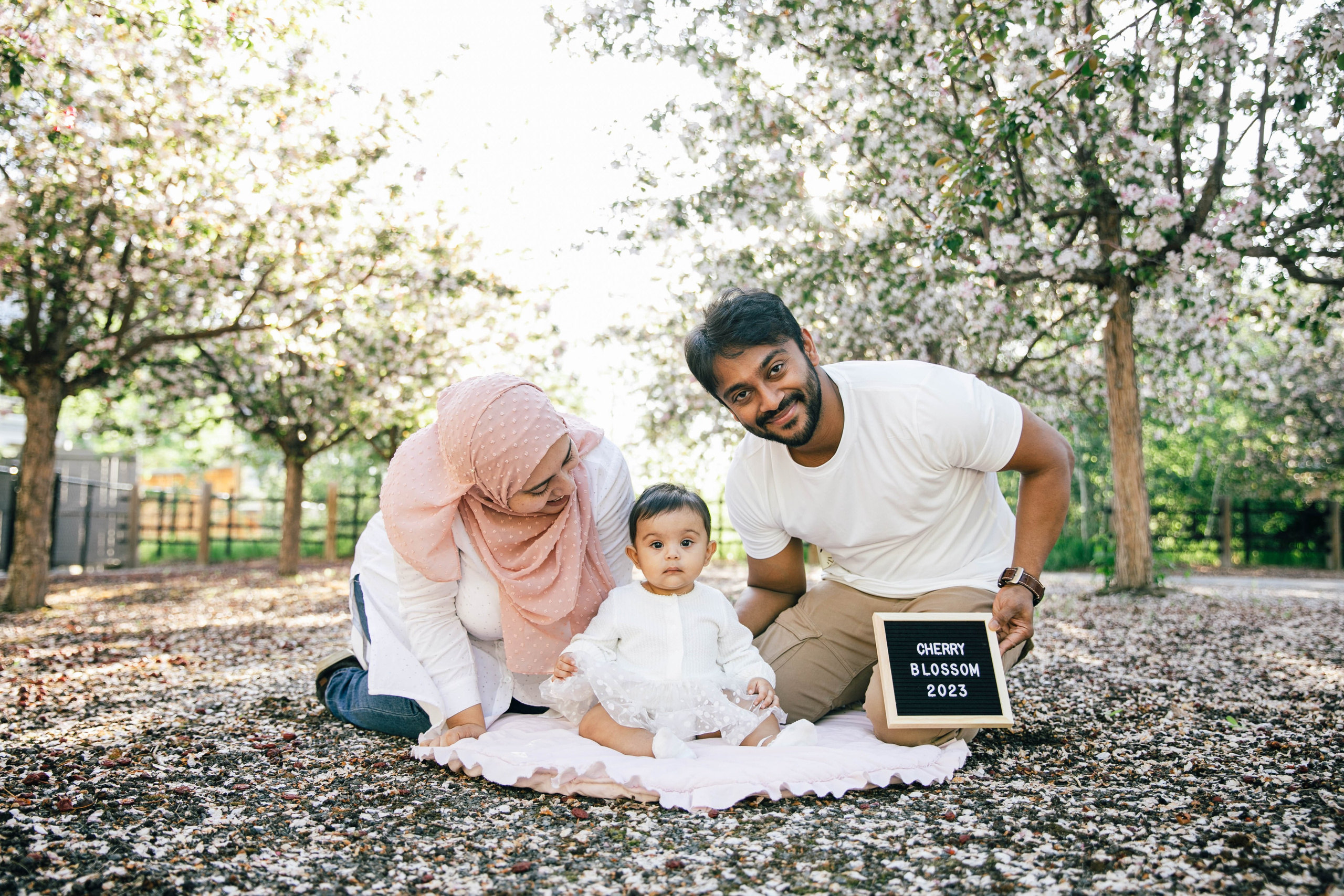 Cherry Blossom — Nabeel Family. Ching Li Photography