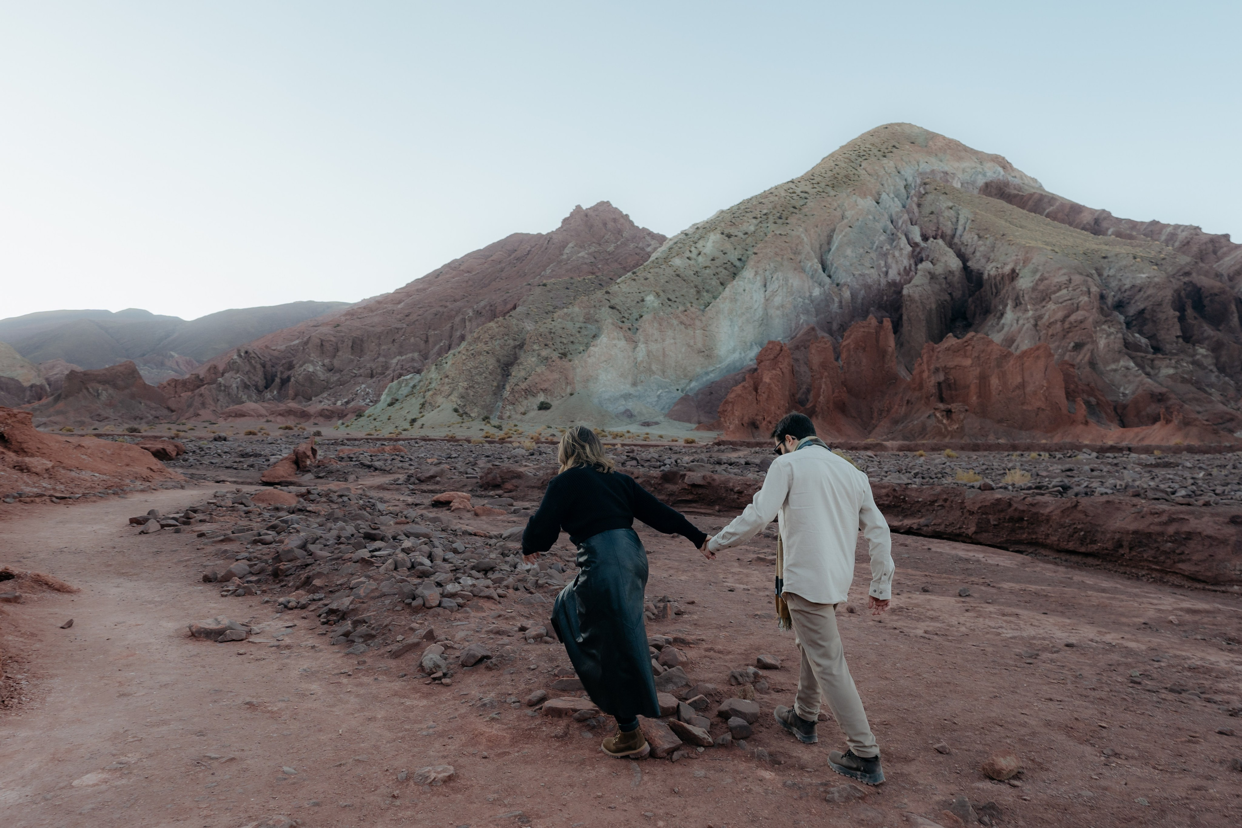 Vale do Arcoíris — Ensaio casual. Fotógrafo em San Pedro de Atacama