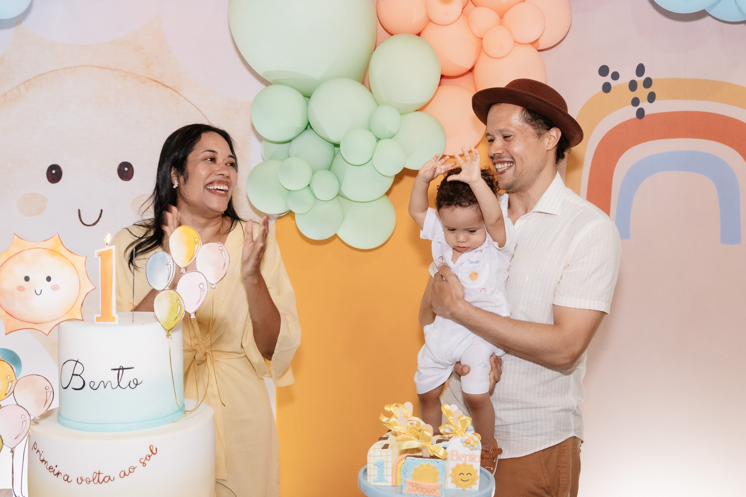 Bento 1 ano • Festa infantil em A Casa com Jardim | Fotografia de Família em Brasília e Recife