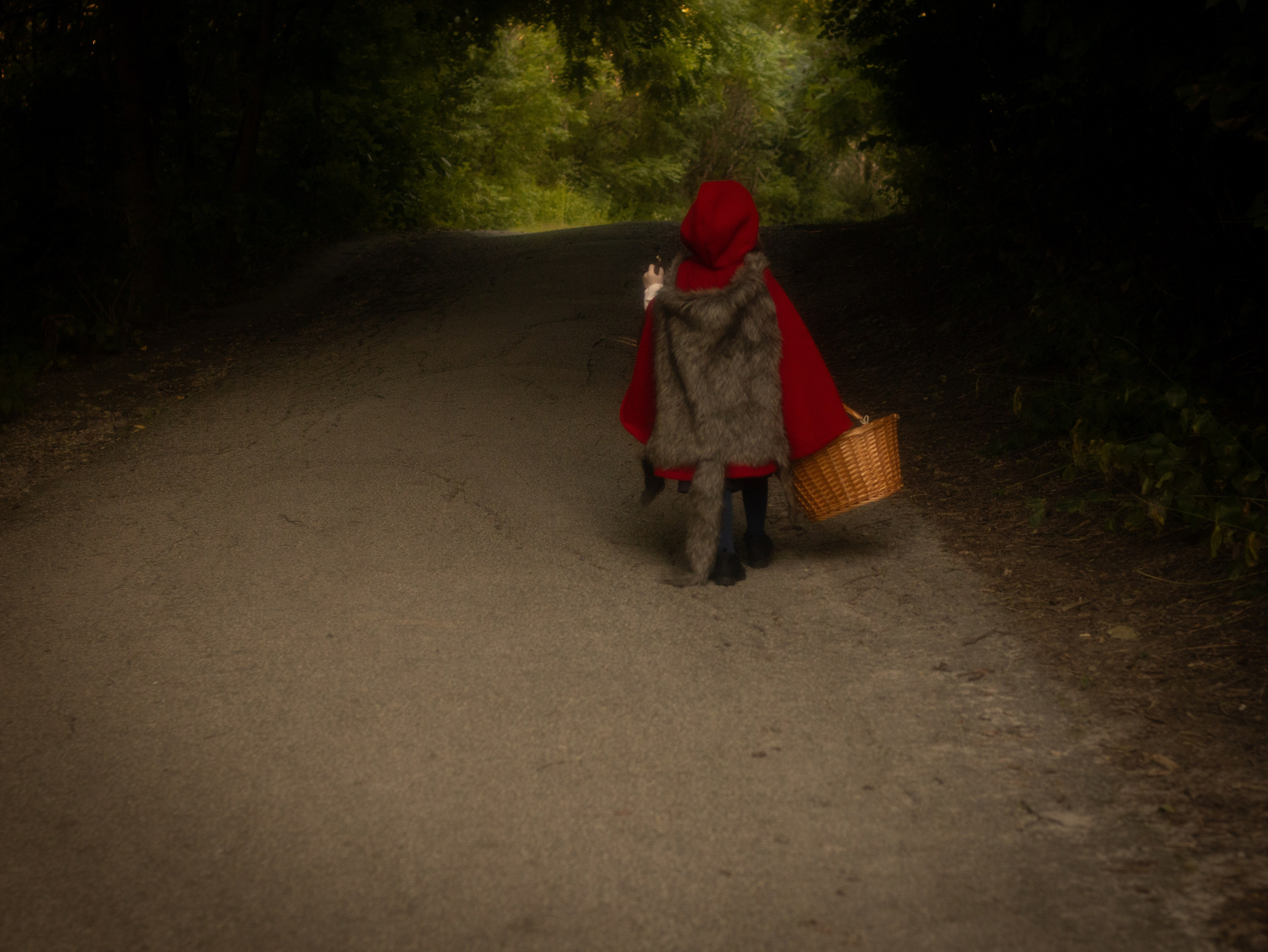 New Little Red Riding Hood. Toronto Portrait Photographer Lena Lac