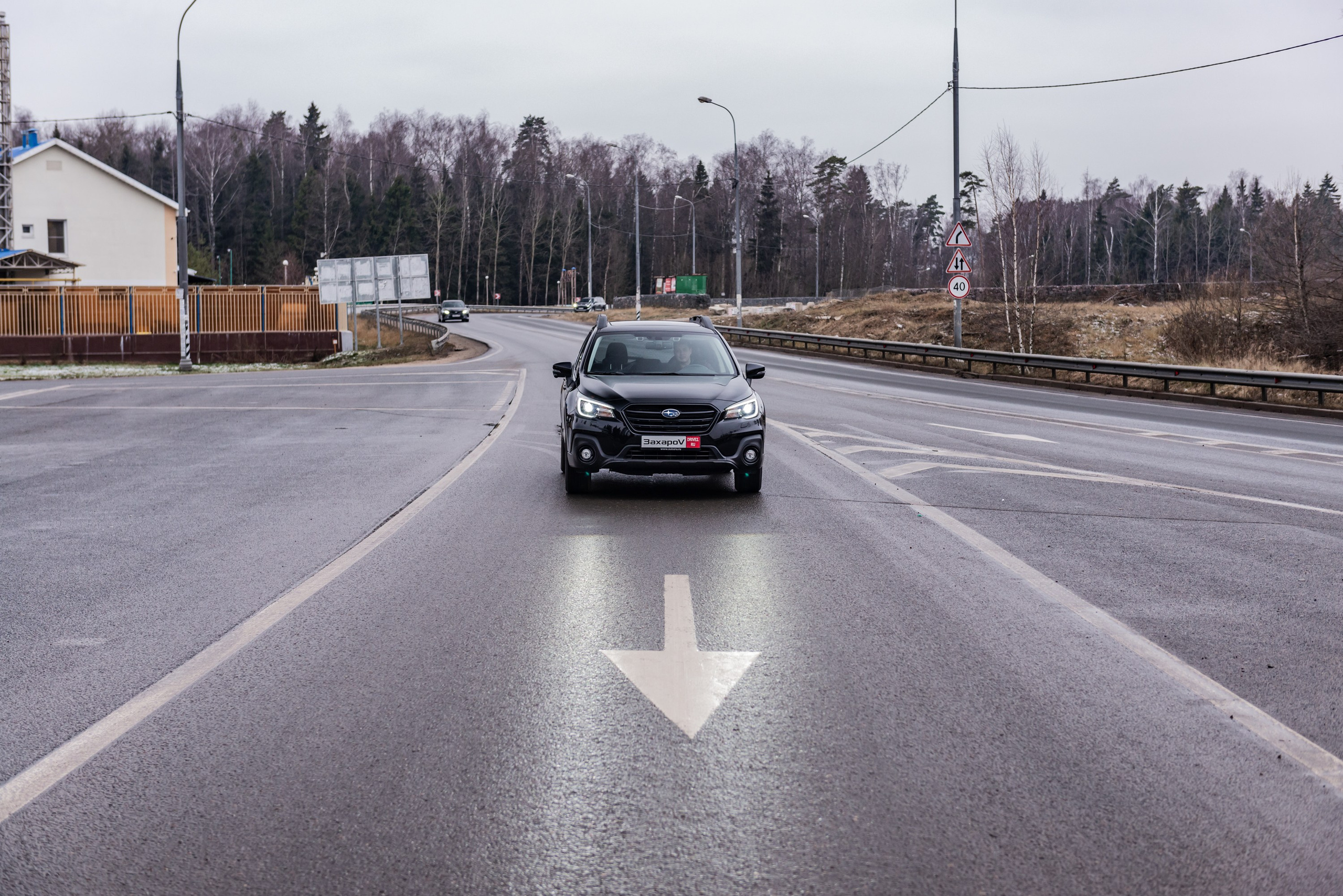 Автомобильная фотосъемка Subaru Outback Black Line. PHOTOGRAPHER QUINTANA ROO