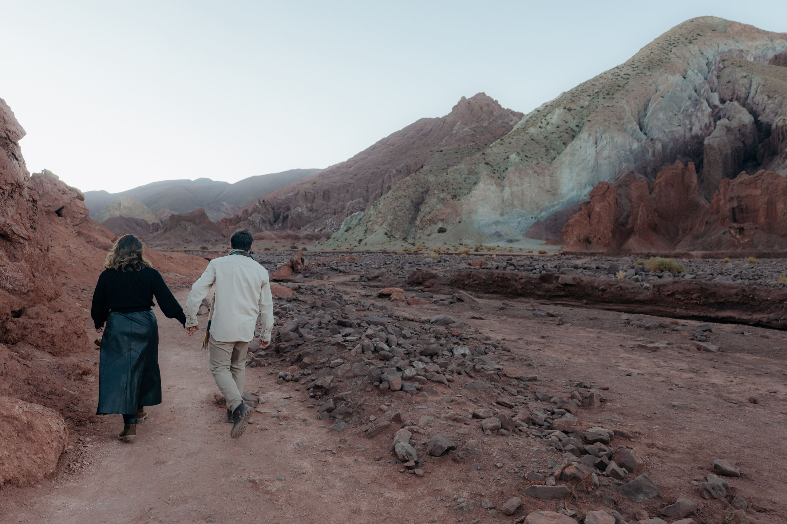 Vale do Arcoíris — Ensaio casual. Fotógrafo em San Pedro de Atacama
