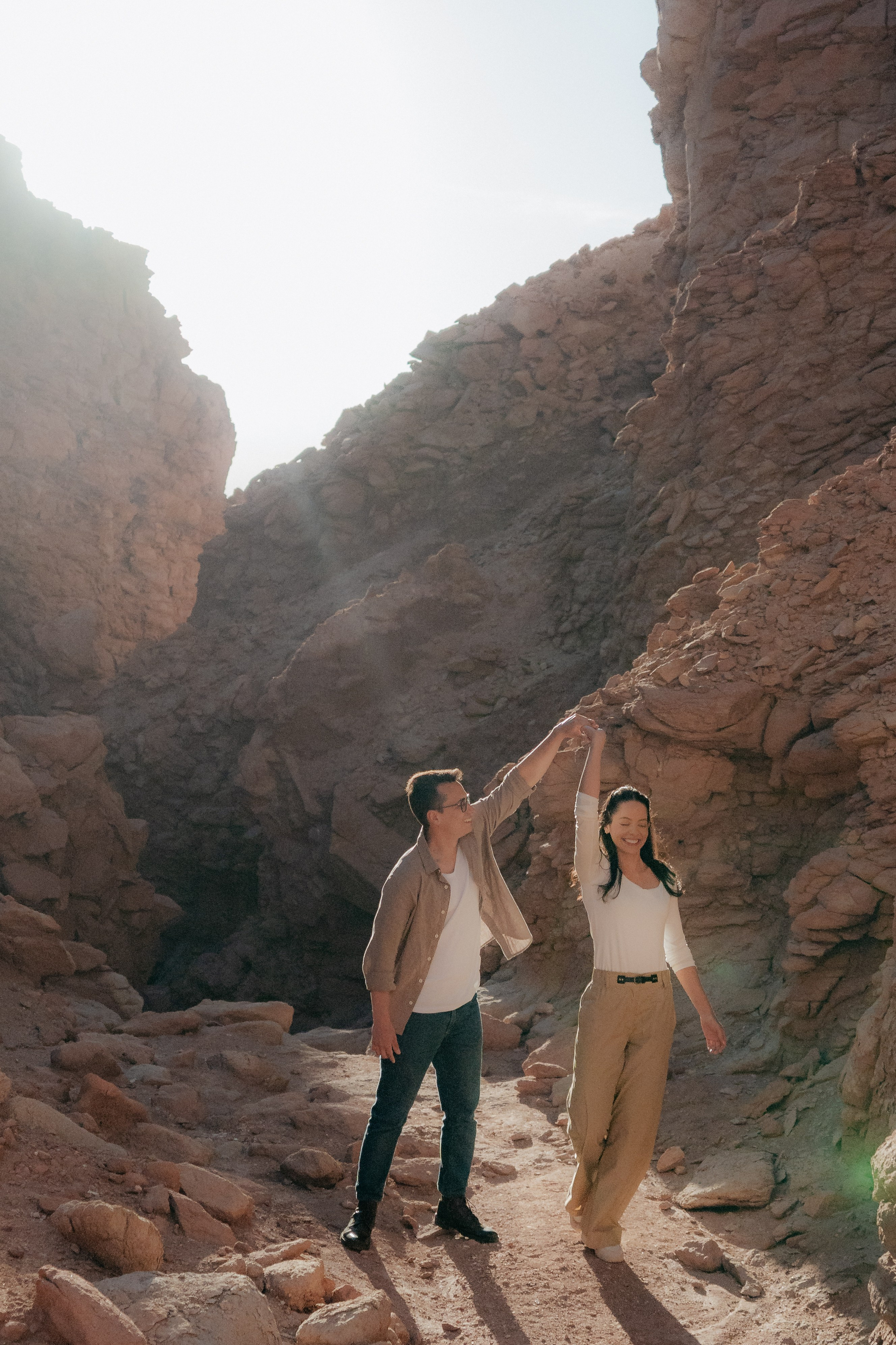 Vale dos Cogumelos — Sessão casual. Fotógrafo em San Pedro de Atacama