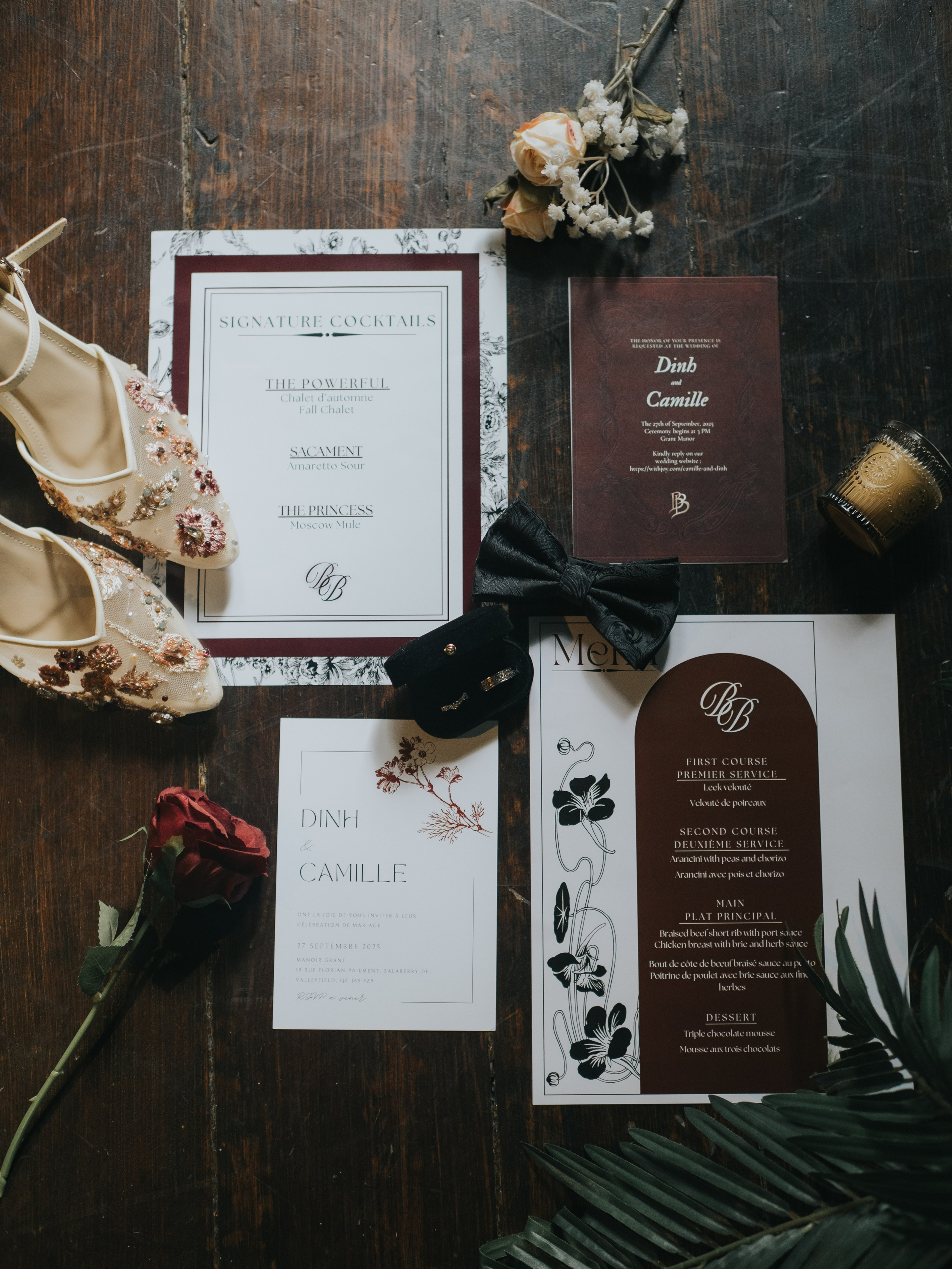 Camille & Dinh. Wedding and Family Photography Montreal Muriel Oe Photo